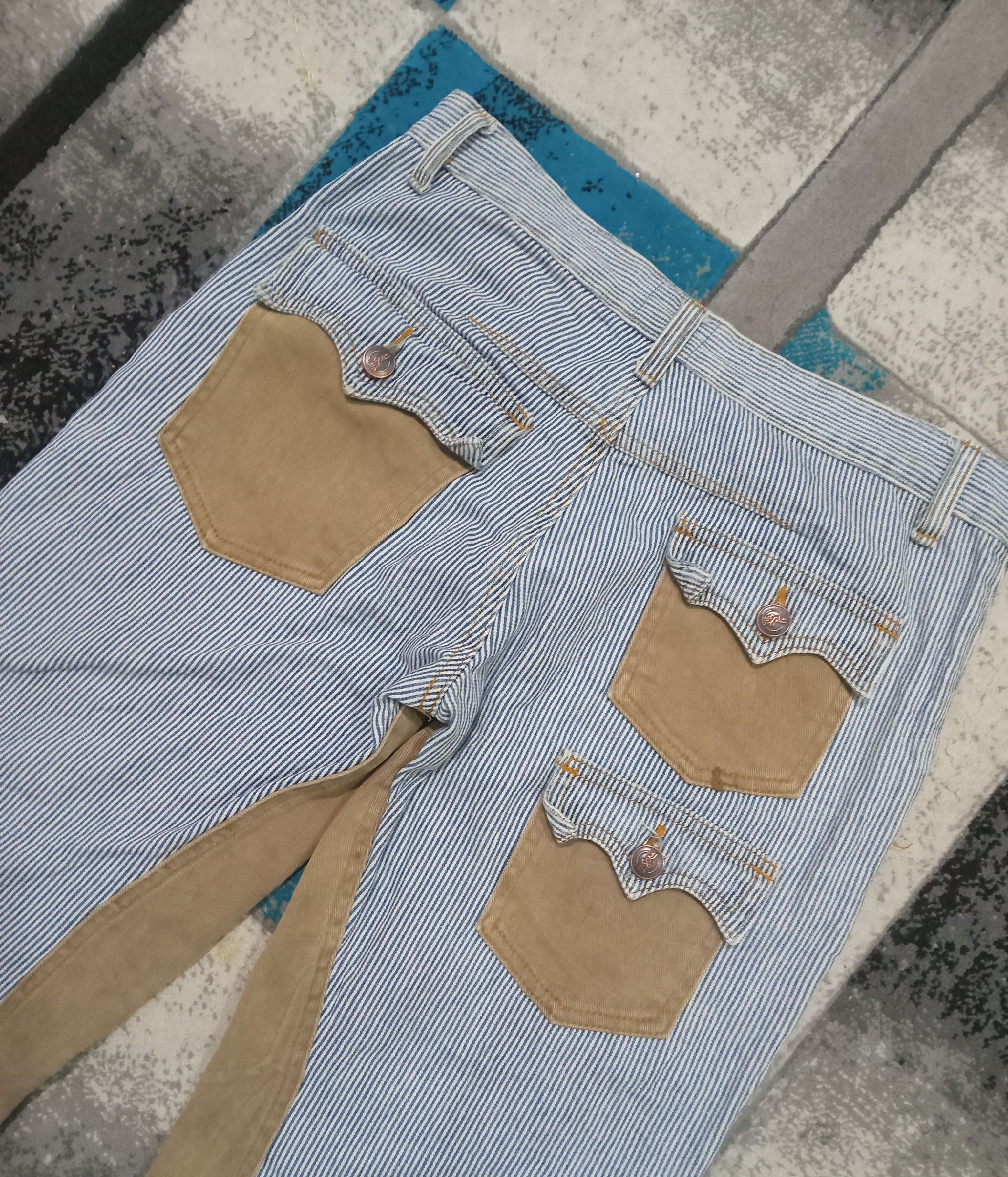 Other Limit Ecstacy Hickory Flare Very Rare Pants Size 30" / US 8 / IT 44 - 7 Thumbnail