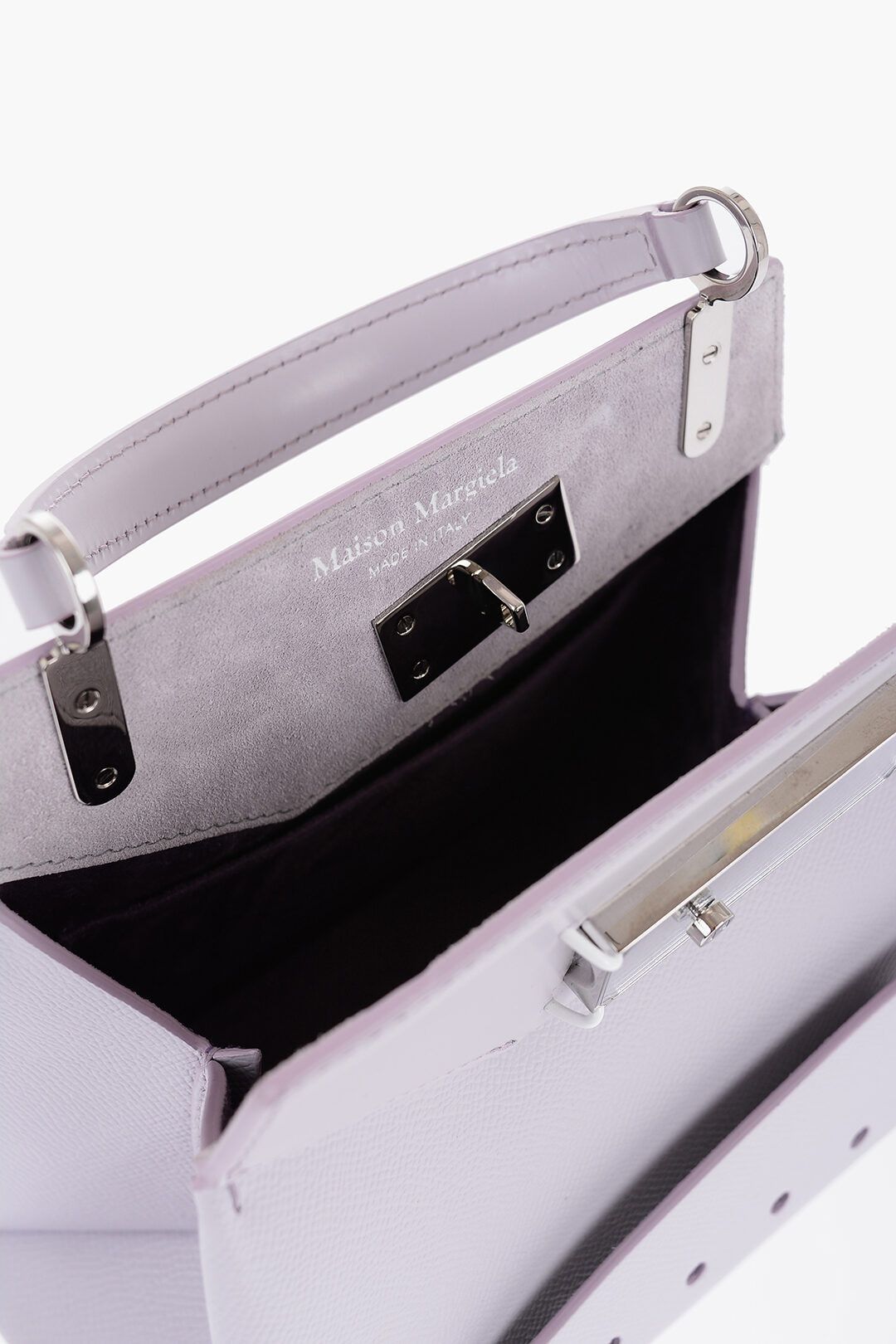 Maison Margiela og1mm1224 Size: OS / Leather Bag in Purple Size ONE SIZE - 6 Thumbnail