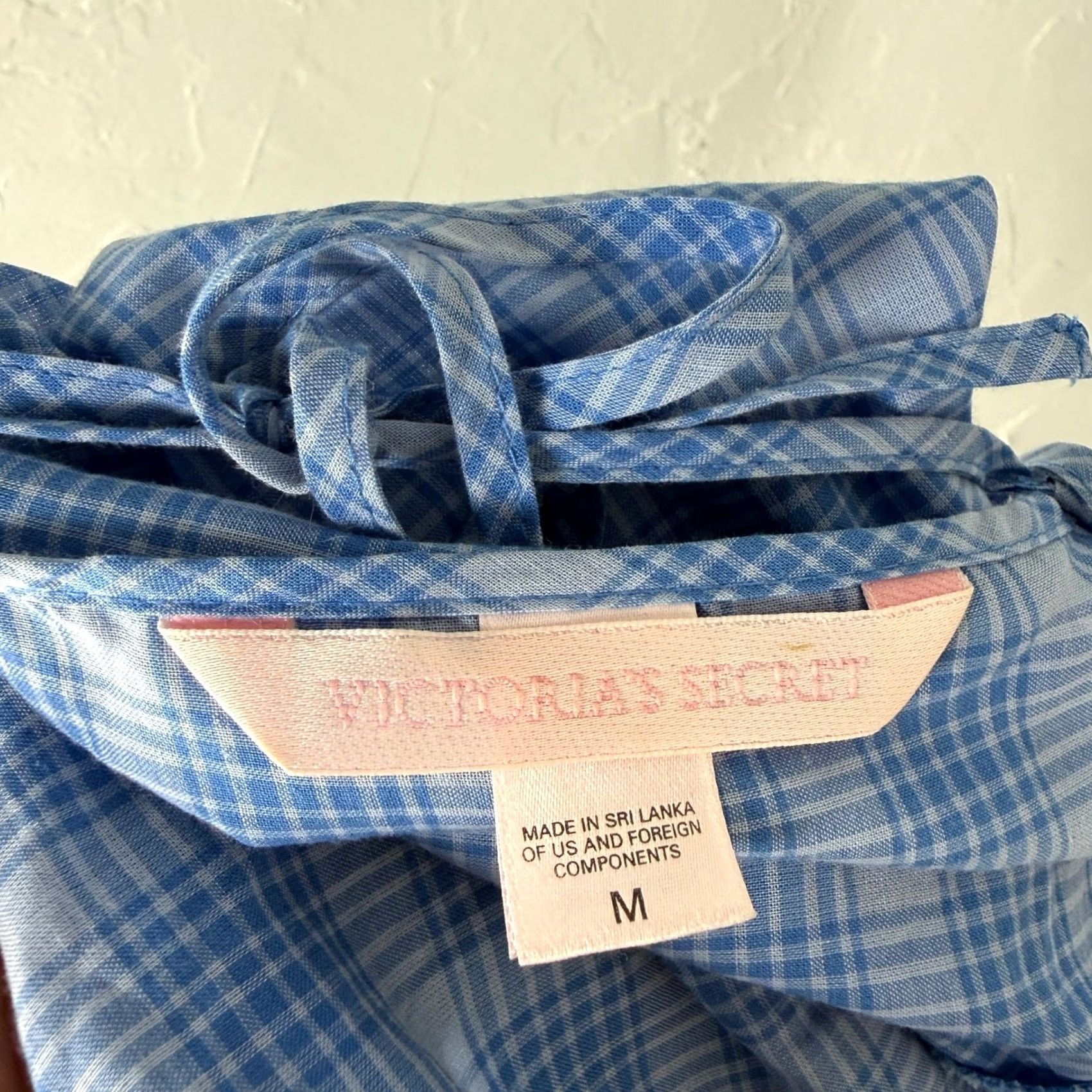 Victoria's Secret VINTAGE Victorias secret Lingerie Mini dress Lace Plaid RARE Y2K Medium Size M / US 6-8 / IT 42-44 - 7 Thumbnail
