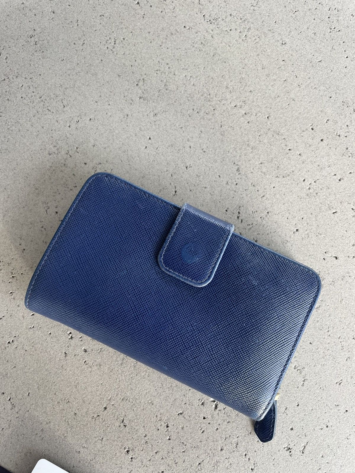 Prada Prada Saffiano Leather Bifold Wallet Size ONE SIZE - 3 Thumbnail