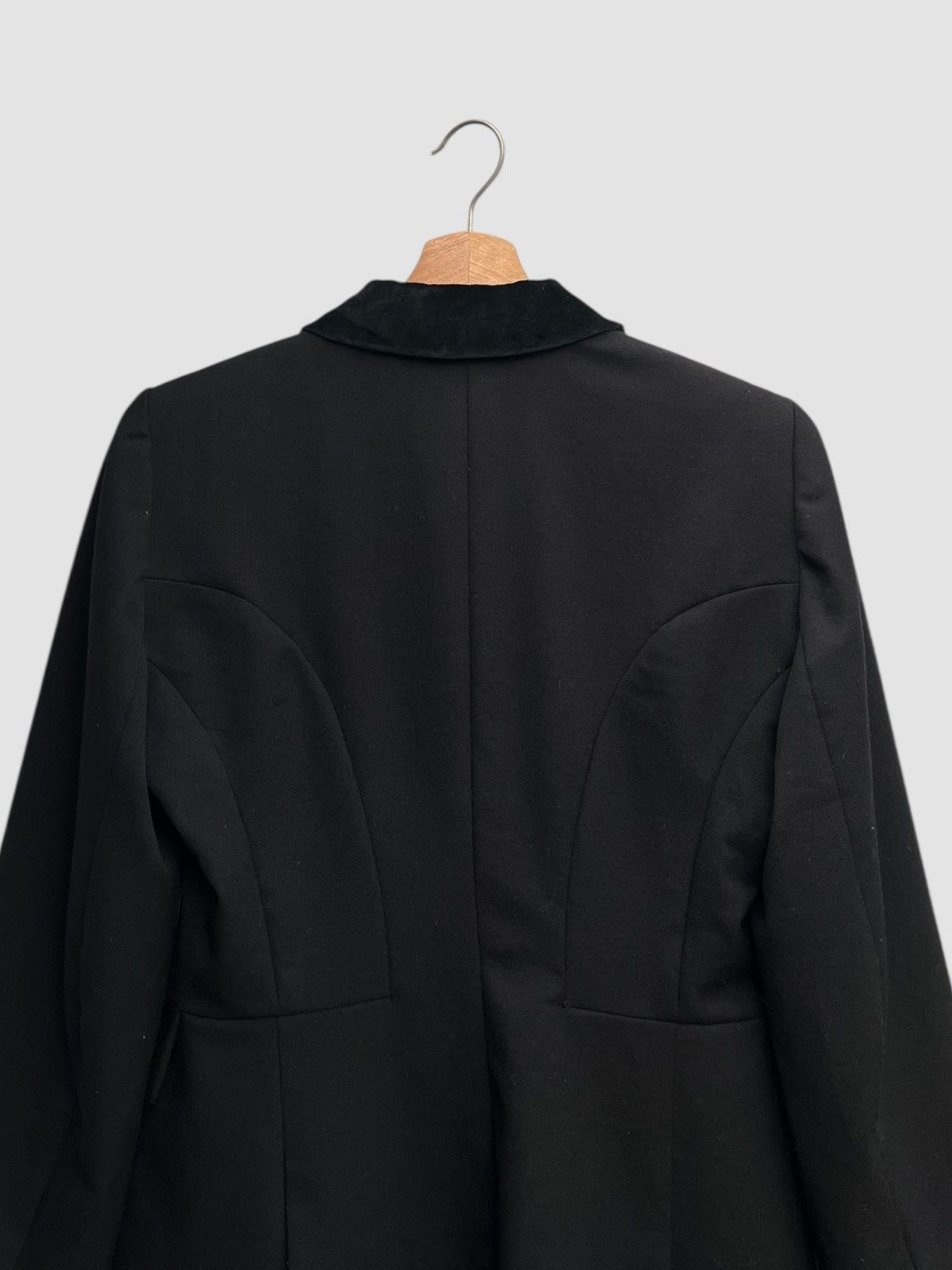 Hermes Hermes Paris Cotton Modal Blend Collar Tailored Jacket Size XS / US 0-2 / IT 36-38 - 11 Thumbnail