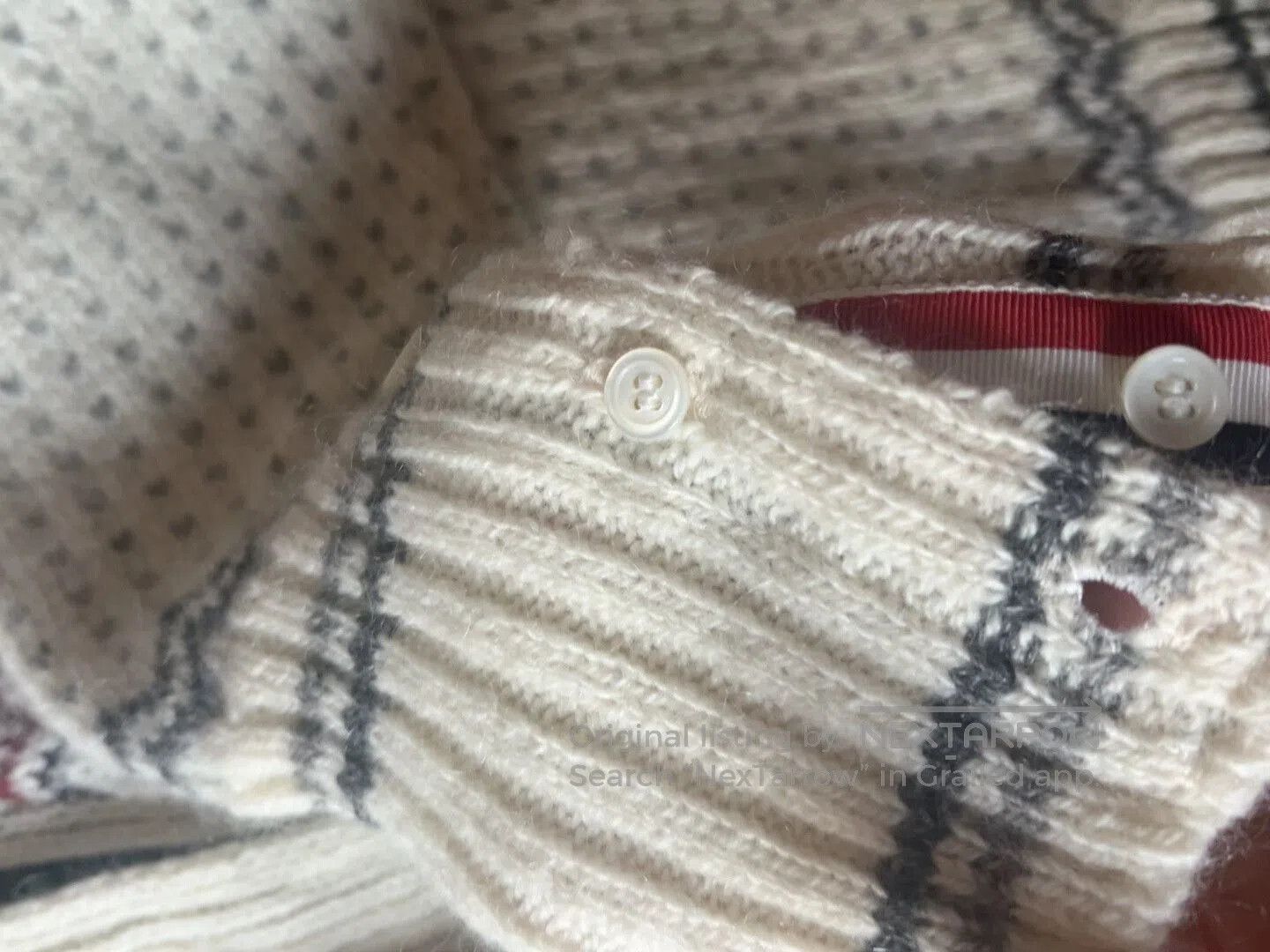 Thom Browne thom browne fair isle knit cardigan. Size US M / EU 48-50 / 2 - 2 Thumbnail