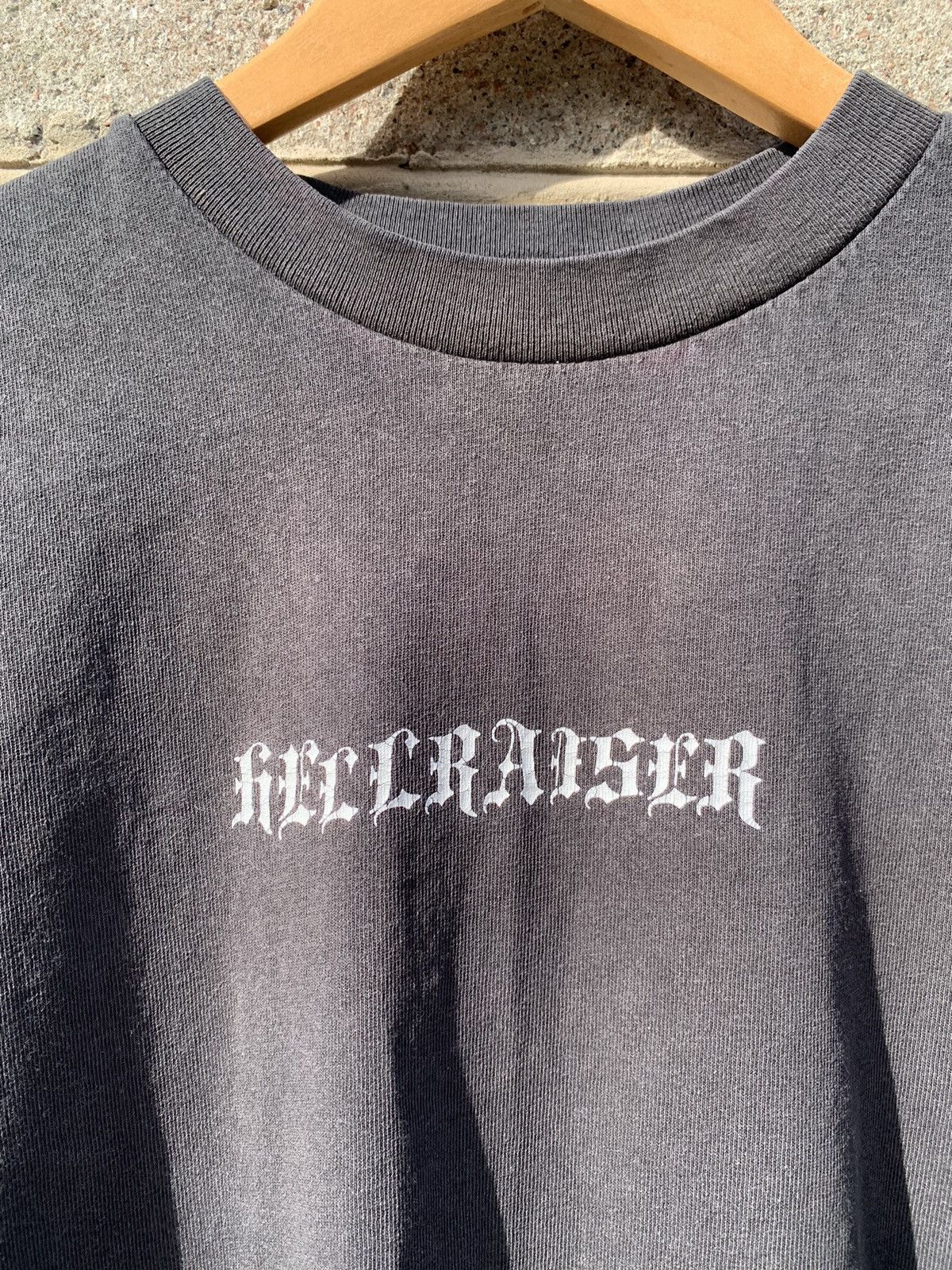 Japanese Brand × Vintage Vintage Thrashed Faded Movie Hellraiser x skateboard T Shirt Size US M / EU 48-50 / 2 - 5 Thumbnail