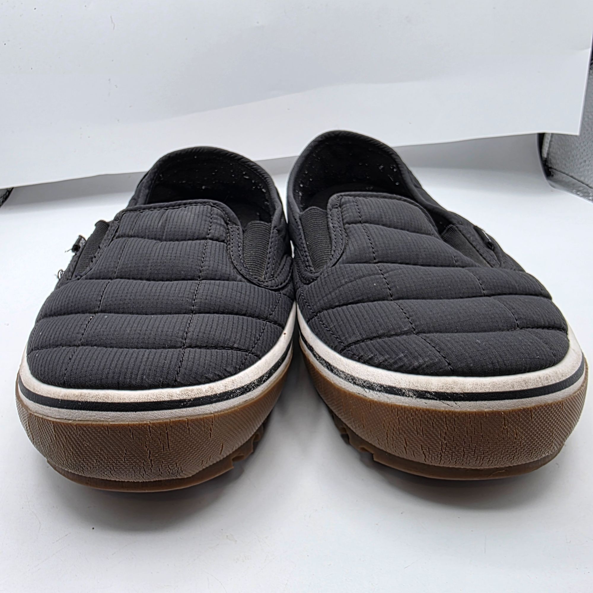 Vans Vans Snow Lodge Slipper Vansguard Mens Size 8 Black Quilted Size US 8 / EU 41 - 2 Thumbnail