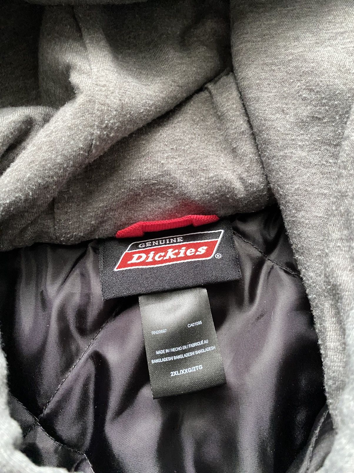 Dickies Dickies Zip Up 2in1 Hooded Work Jacket Size US XXL / EU 58 / 5 - 4 Thumbnail