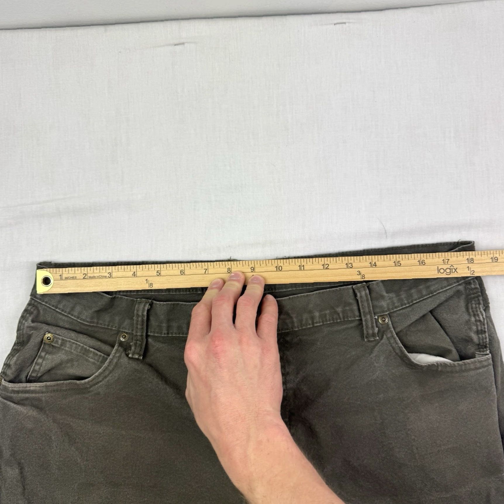 Dickies VINTAGE Dickies Carpenter Canvas Pants Mens Adult 38x32 Green Workwear Hipster Grunge Size US 38 / EU 54 - 7 Thumbnail