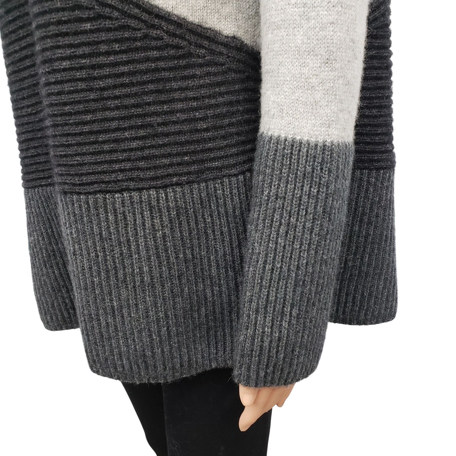French Connection French Connection Patchwork Mock Neck Sweater Wool blend M Size M / US 6-8 / IT 42-44 - 10 Thumbnail