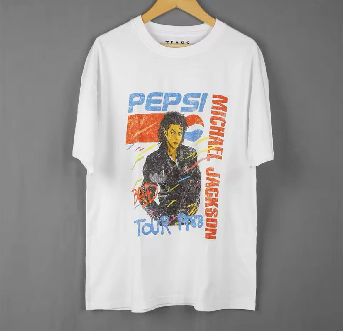 Japanese Brand × Vintage Vintage M.Jackson Graphics Printed Casual T Shirt Size US M / EU 48-50 / 2 - 1 Thumbnail