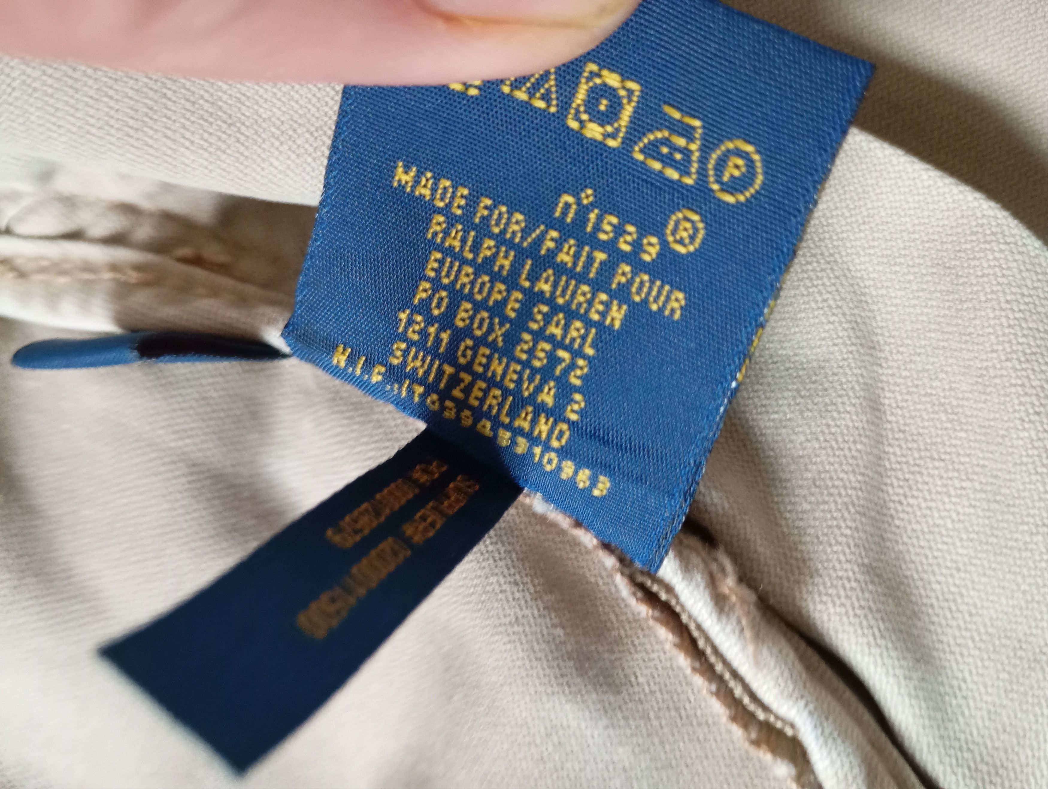 Polo Ralph Lauren × Vintage 90s Polo Ralph Lauren Pants 34/32 Size US 34 / EU 50 - 10 Thumbnail