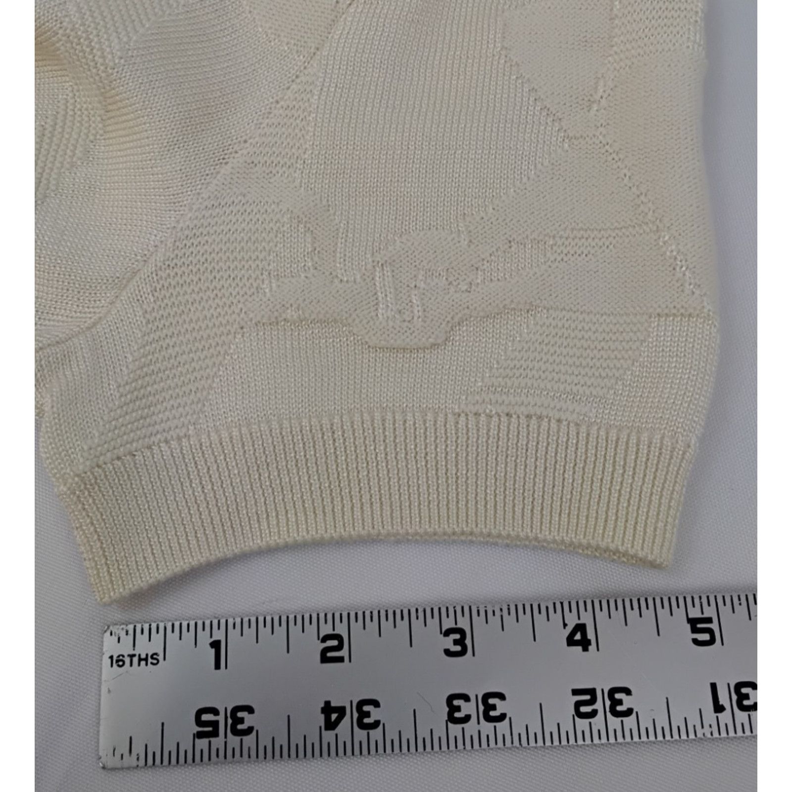 Ralph Lauren Ralph Lauren Women's Short Sleeve Sweater L Cream NWT Size XL / US 12-14 / IT 48-50 - 13 Thumbnail