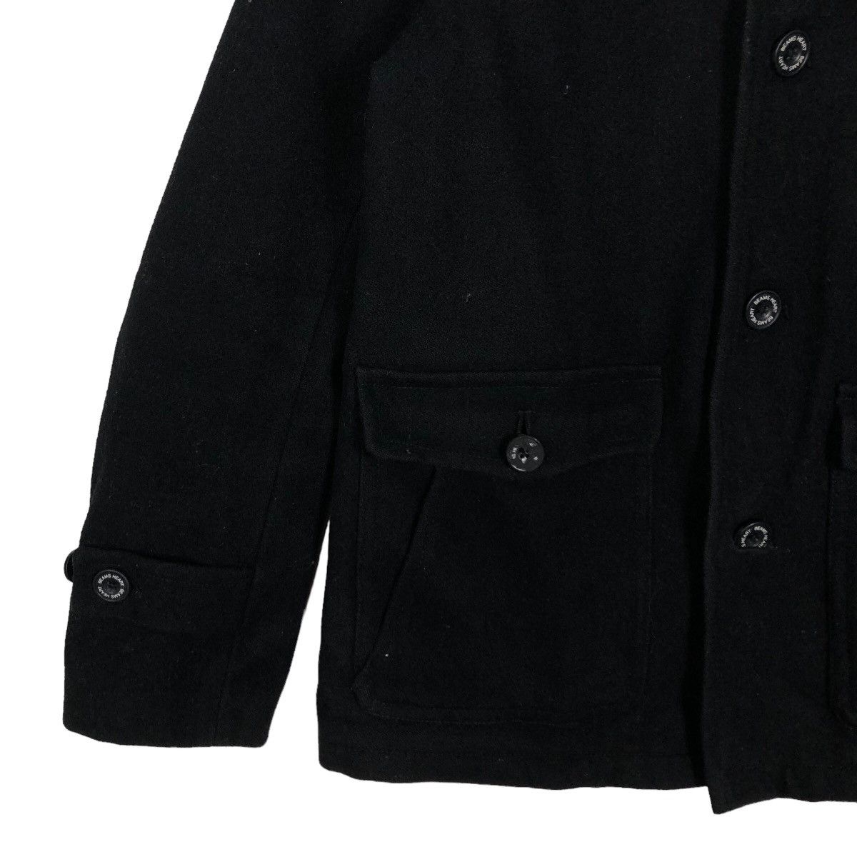 Beams Plus 🔥90’s Vintage Wool Jacket Beams Heart Japan Issey Miyake Size US L / EU 52-54 / 3 - 3 Thumbnail