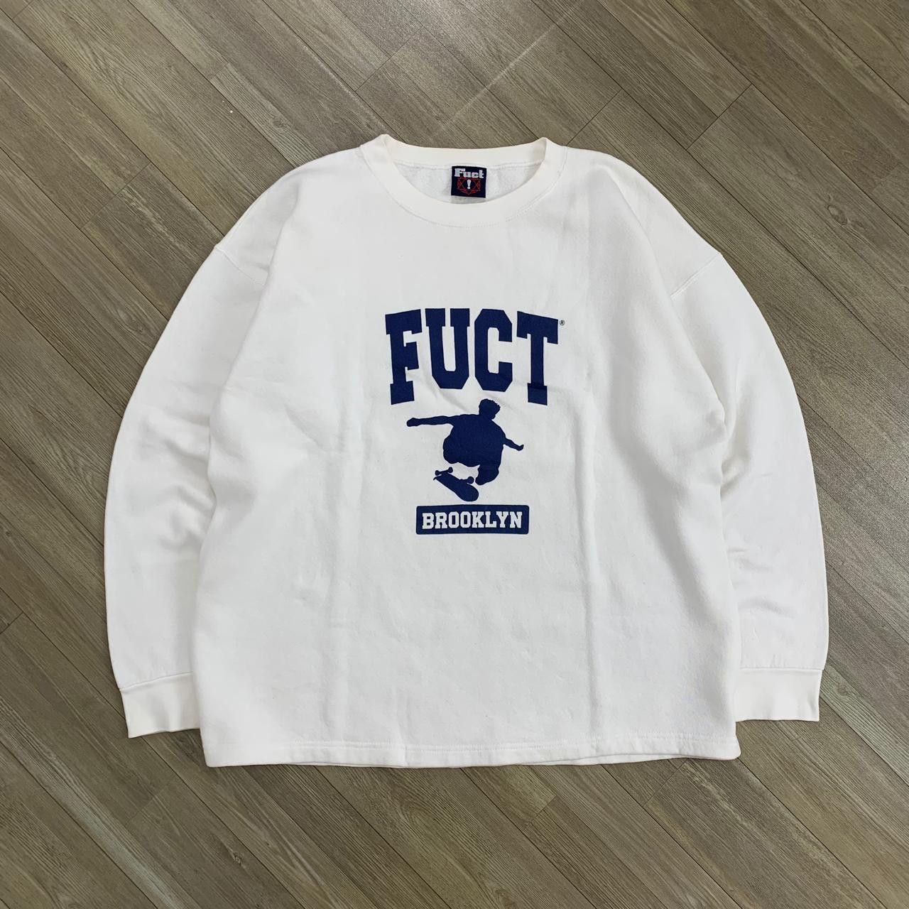 FUCT × Vintage Vintage Fuct Brooklyn Sweatshirt Size US L / EU 52-54 / 3 - 1 Thumbnail
