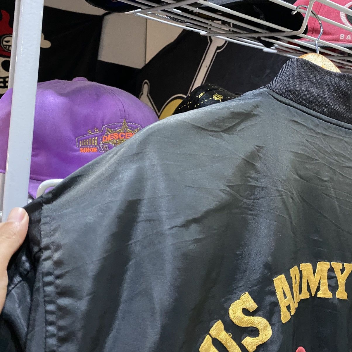 Japanese Brand .U.S .ARMY JAPAN BY CAMP ZAMA K.FUJIWARA BOMBER JACKETS Size US L / EU 52-54 / 3 - 8 Thumbnail