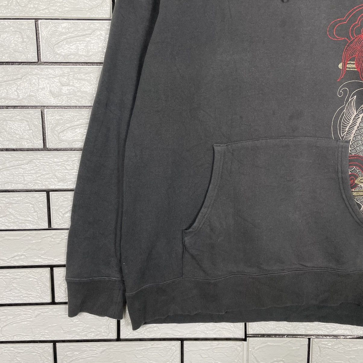 Japanese Brand Sorridere Koi Fish Sukajan Pullover Hoodie Size US L / EU 52-54 / 3 - 3 Thumbnail