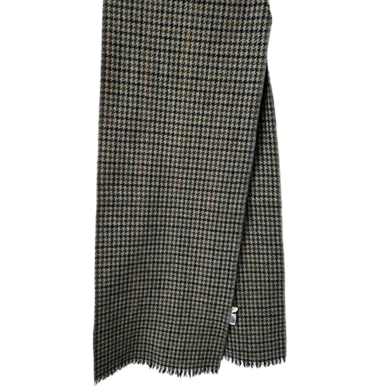 Vintage Wool houndstooth VTG scarf #1283 Size ONE SIZE - 2 Thumbnail