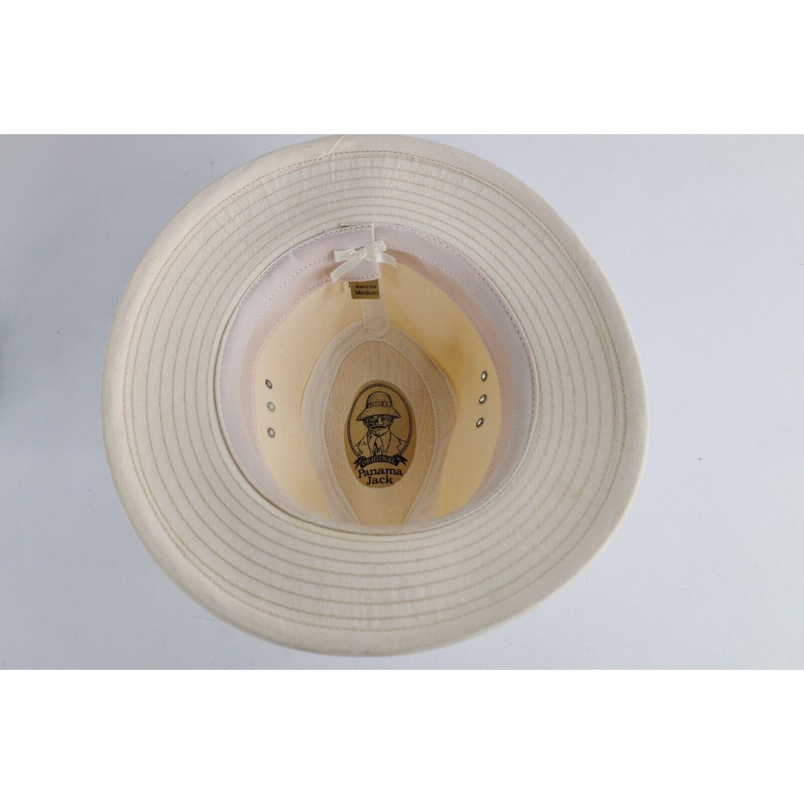 Panama Jack Vintage 90s Panama Jack Canvas Safari Bush Fedora Hat Size ONE SIZE - 8 Thumbnail