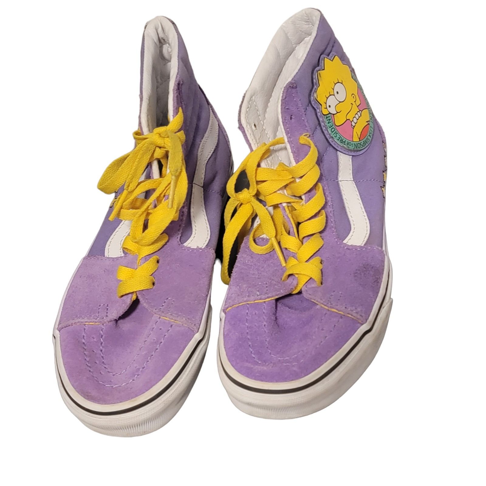 Vans Rare Vans Off The Wall 721356 Purple Simpsons Collab Sneaker Size US 5.5 / EU 38 - 2 Thumbnail