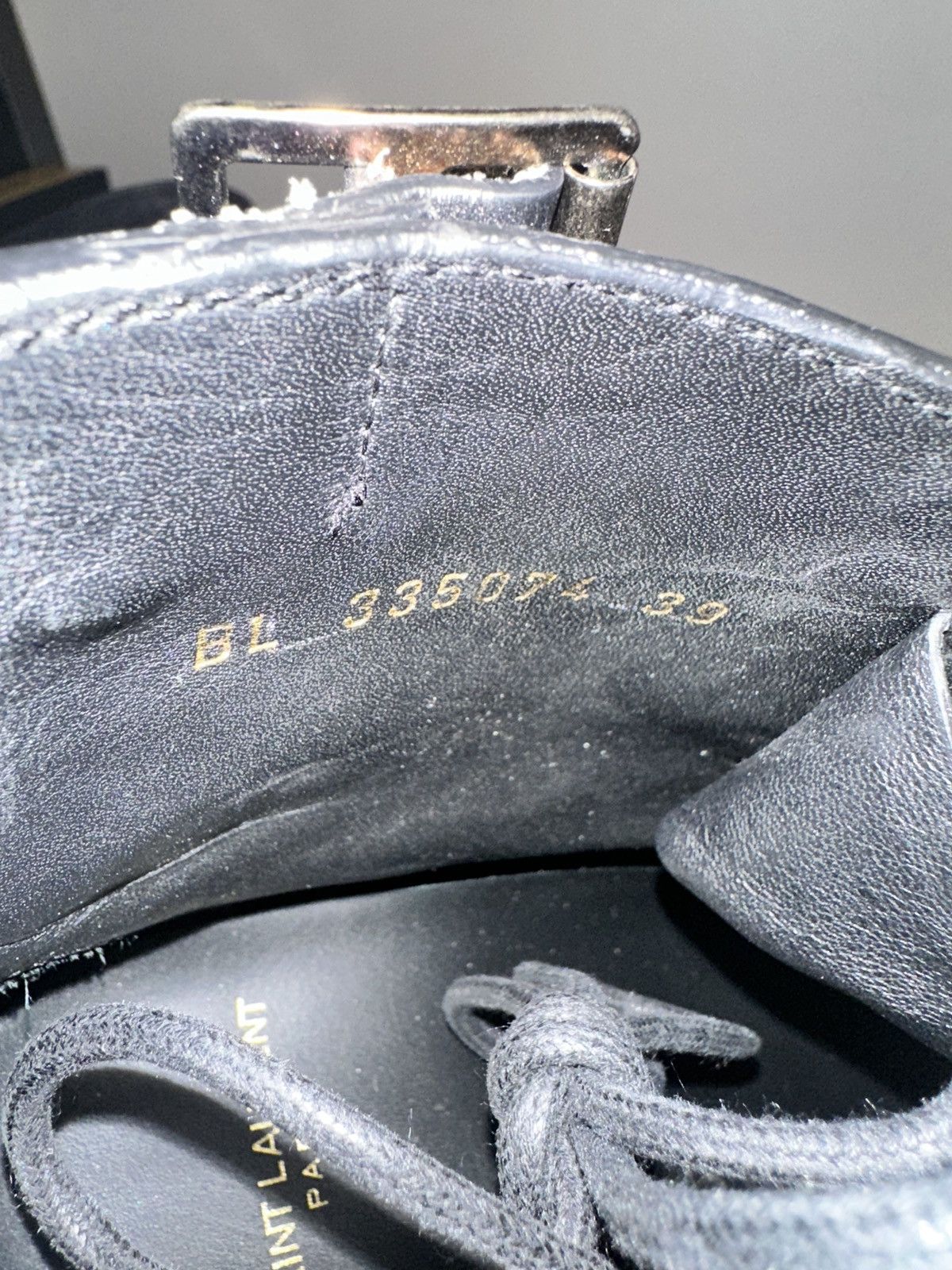 Saint Laurent Paris SAINT LAURENT PARIS FW13 Moto Studded Ankle Boots IT 39 Size US 9 / IT 39 - 15 Thumbnail