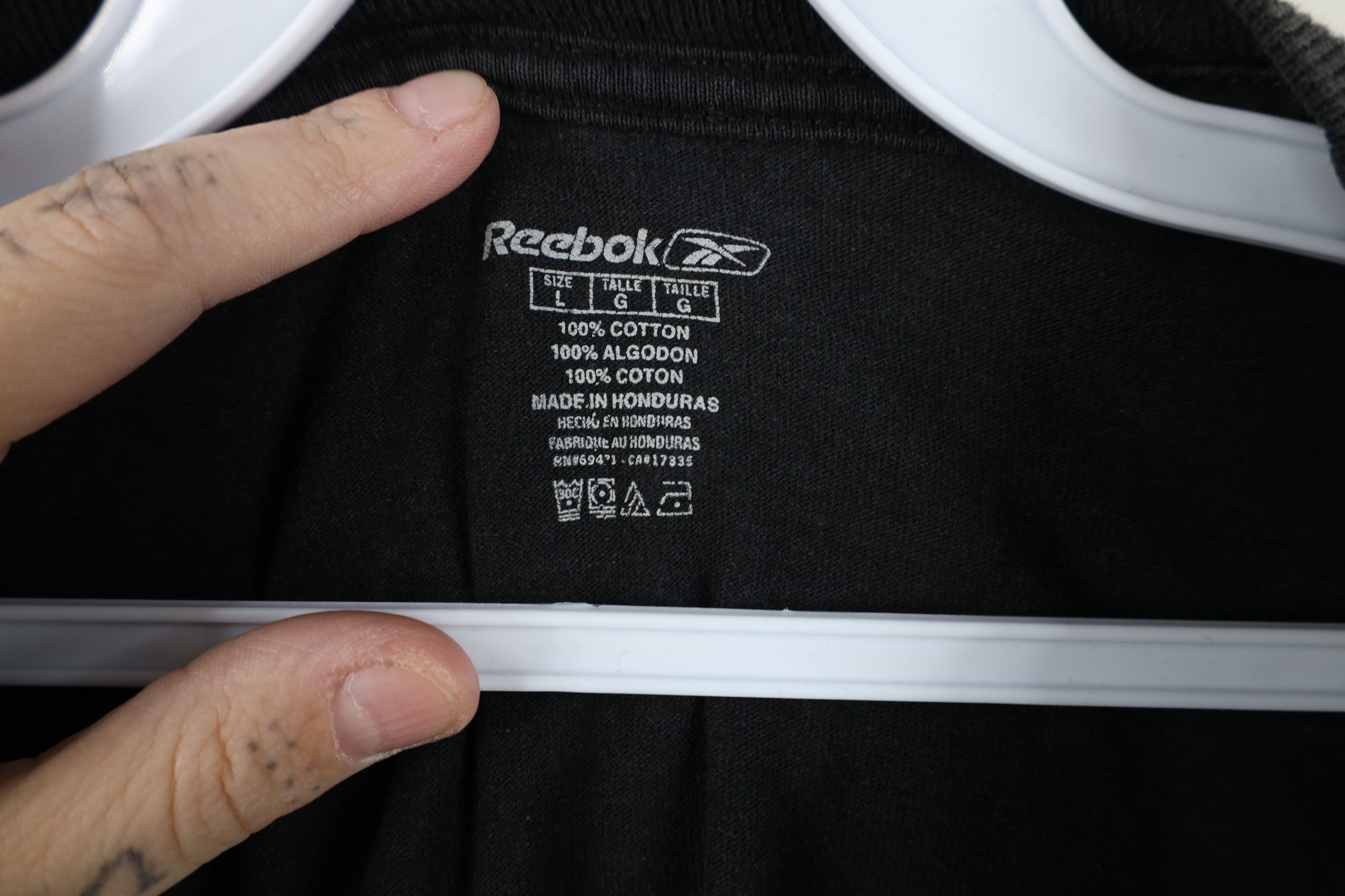 Reebok Vintage Reebok Cleveland Browns Football T-Shirt Black Size US L / EU 52-54 / 3 - 8 Thumbnail
