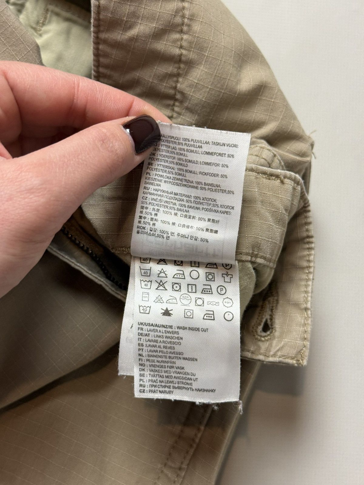 Carhartt Carhartt WIP Men’s Regular Distressed Cargo Pants Trousers Size US 34 / EU 50 - 24 Thumbnail