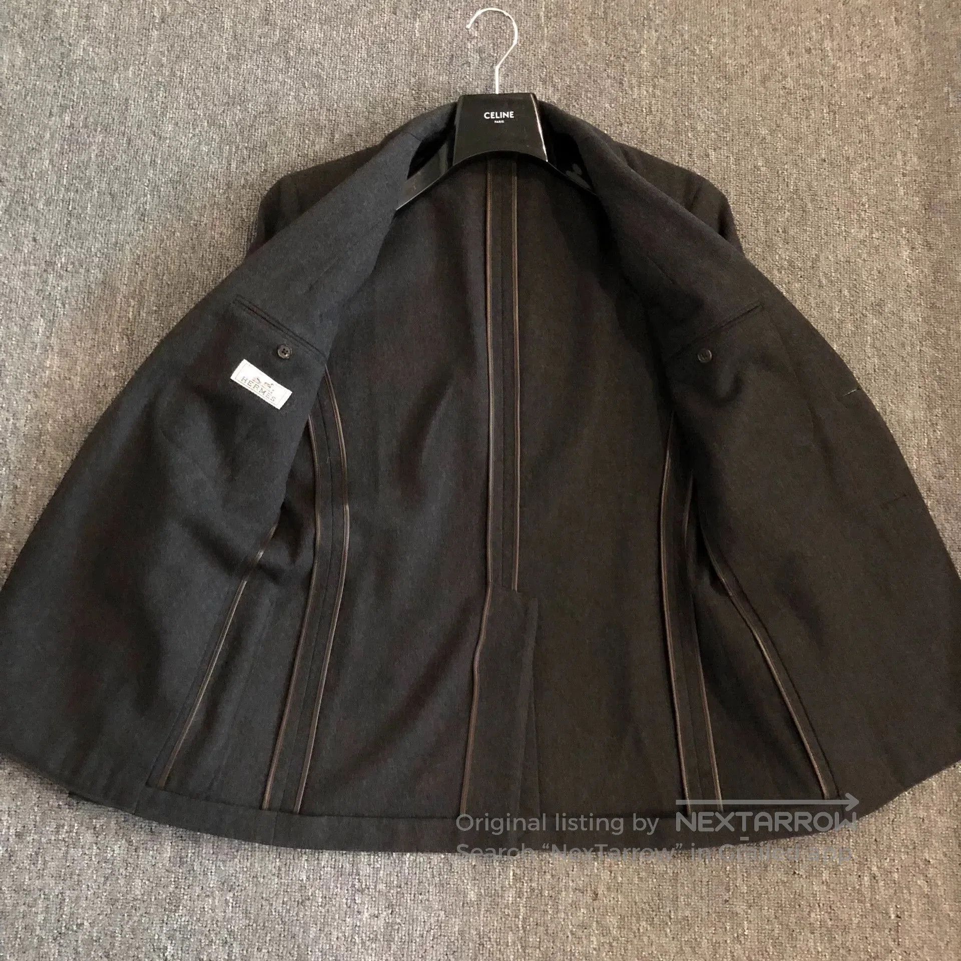 Hermes Hermes Sheepskin Wool Blazer. Size US M / EU 48-50 / 2 - 8 Thumbnail