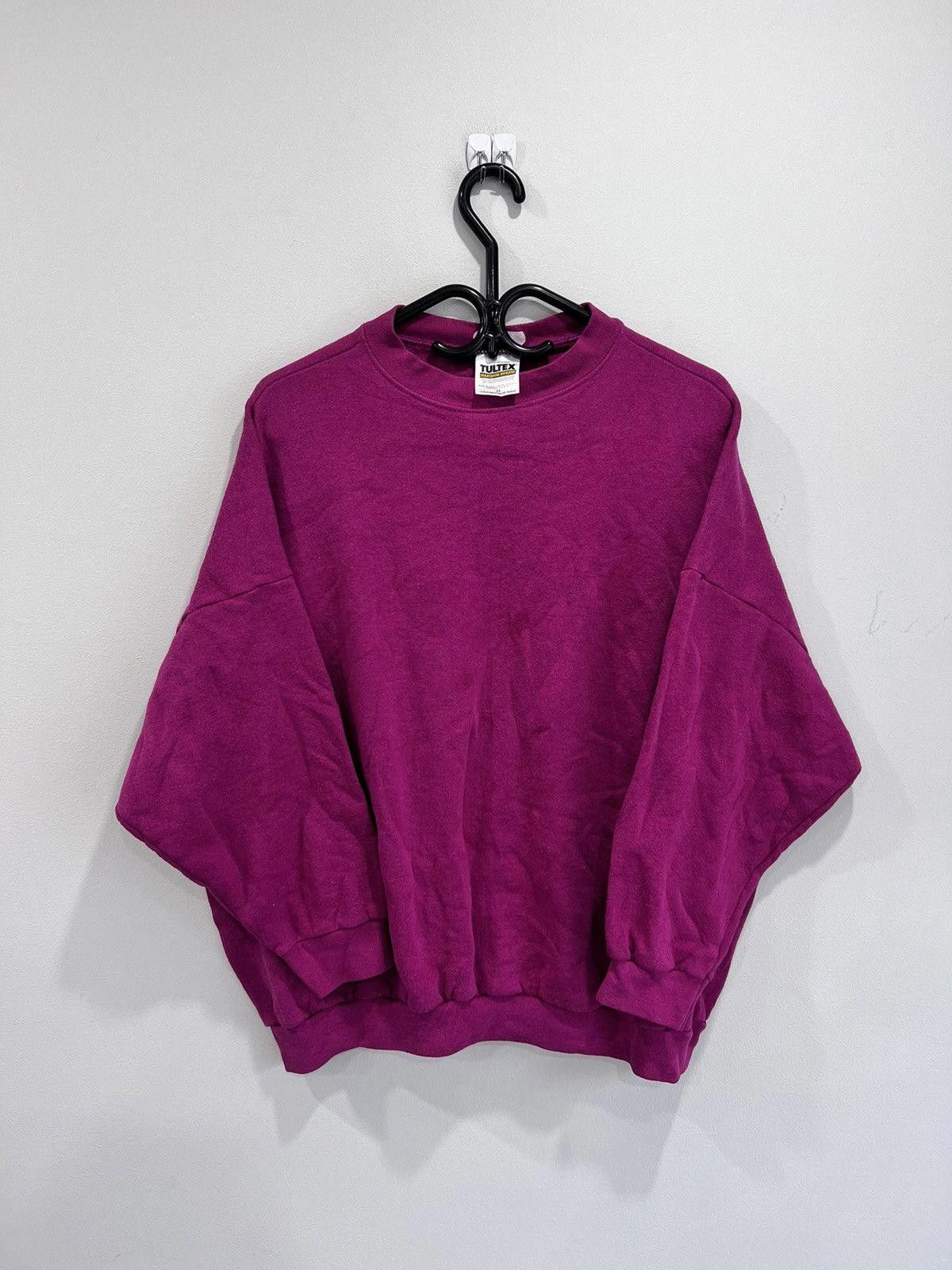 Vintage Vintage womens 90s Blank sweater sweatshirt 3xl pink Size 3XL / US 20-22 - 1 Thumbnail