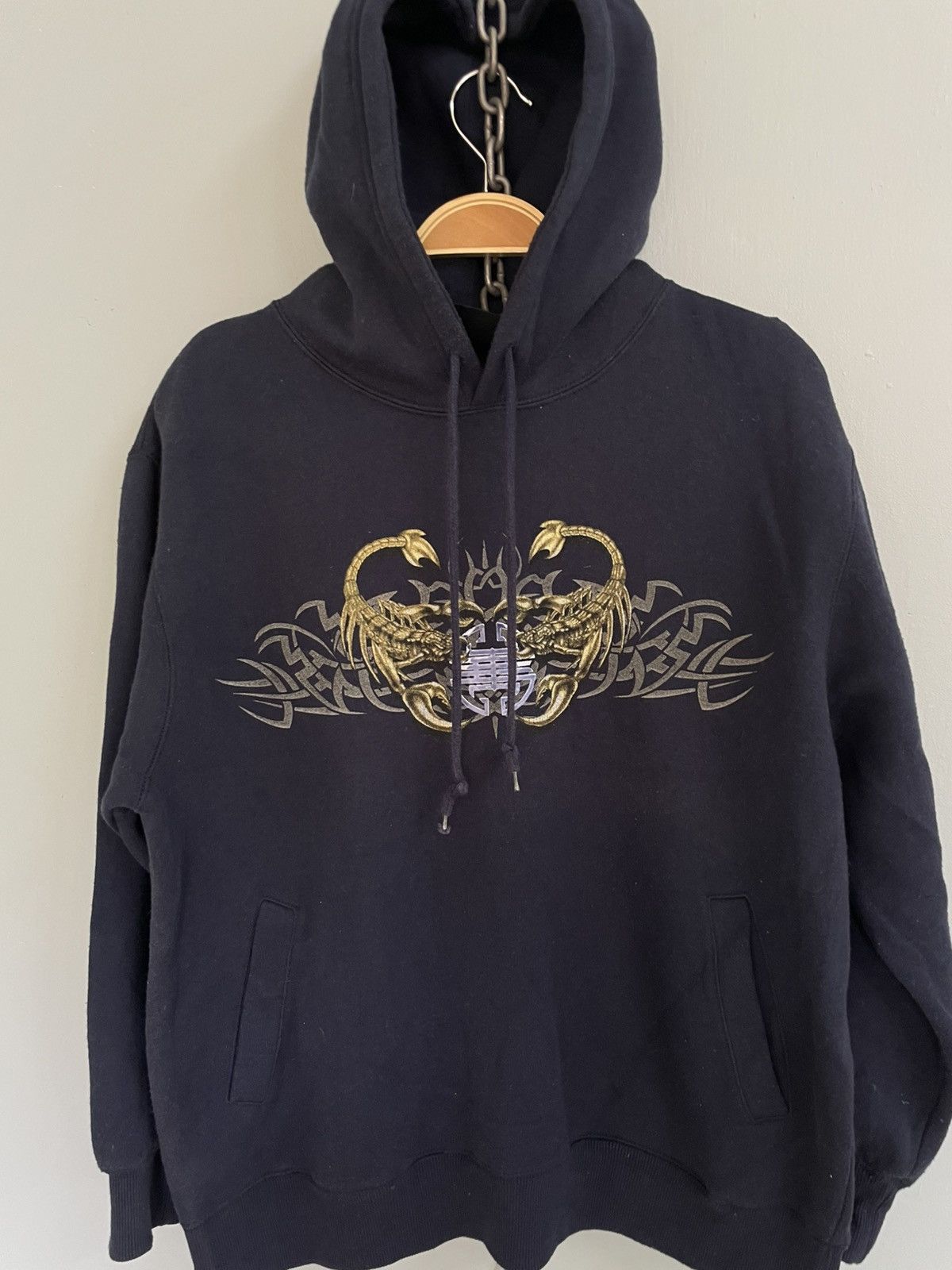 Vintage Vintage Y2K Scorpion Bay hoodie Size US M / EU 48-50 / 2 - 3 Thumbnail