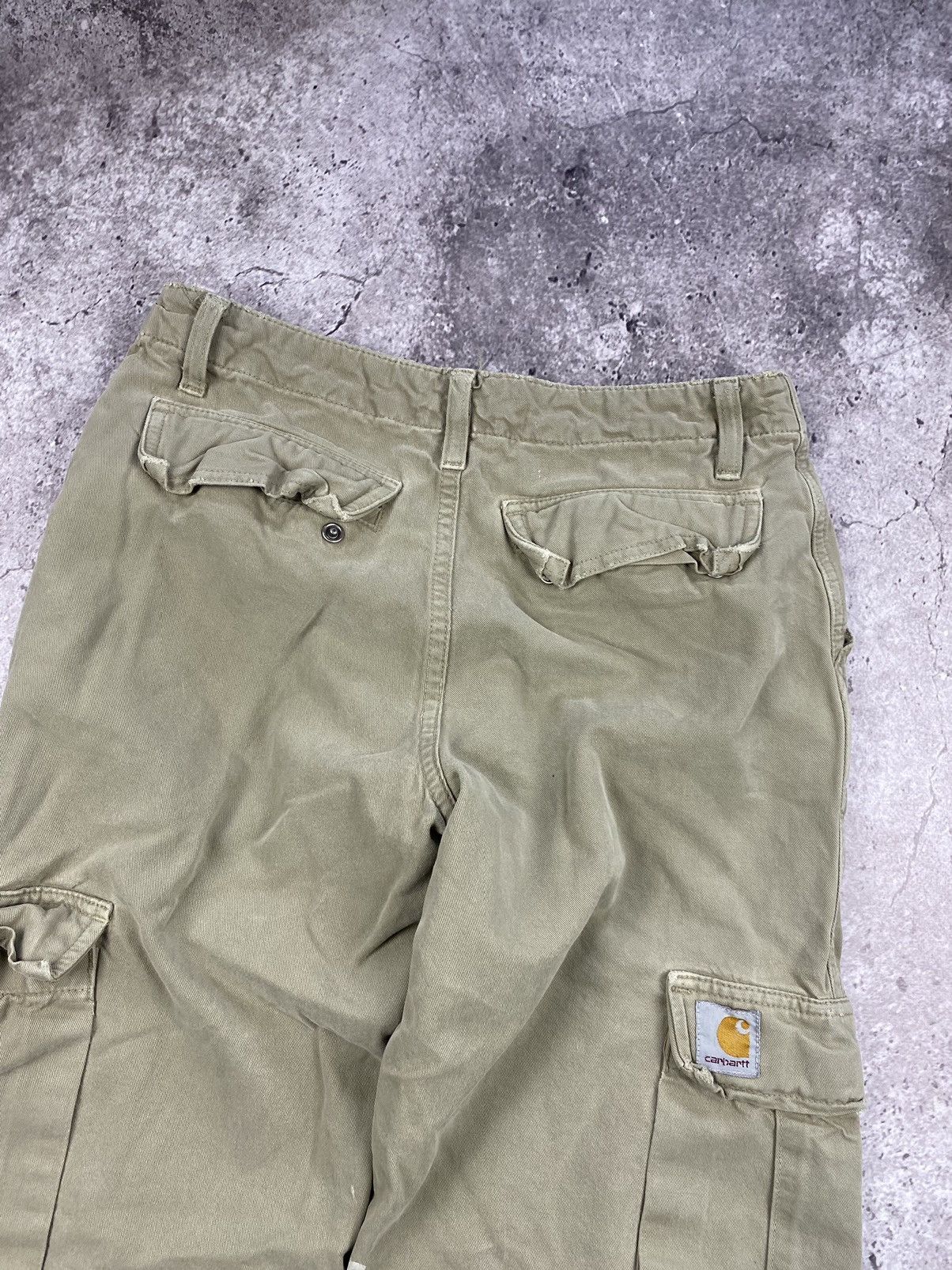 Carhartt × Carhartt Wip × Vintage Vintage Carhartt WIP Cargo Pants Travis Scott Style Size 25" / US 0 / IT 36 - 12 Thumbnail