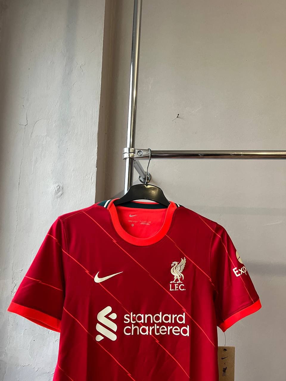 NEW! 2021/22 LIVERPOOL FC HOME SOCCER JERSEY FOOTBALL SHIRT