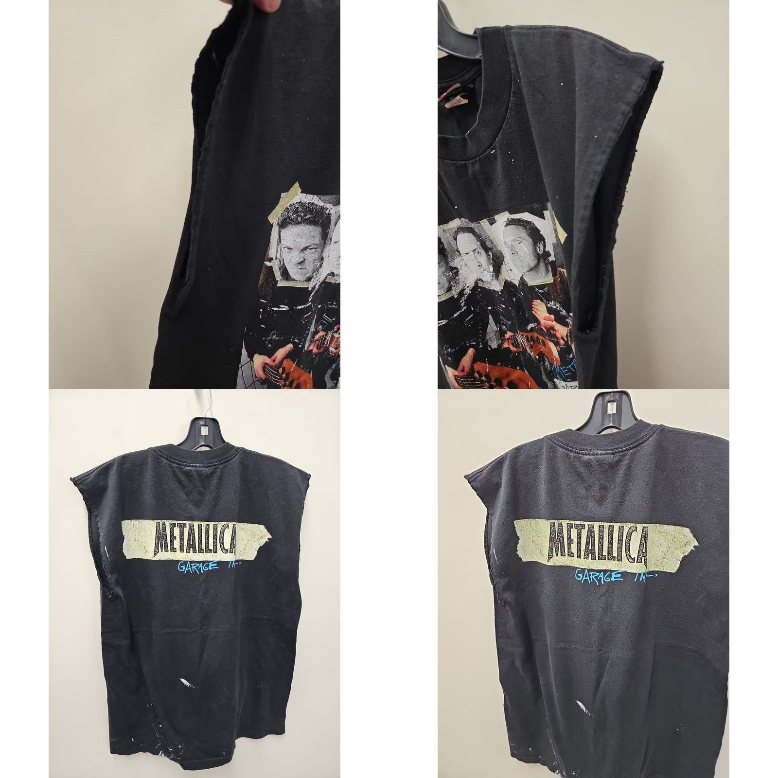 Garage VINTAGE Metallica Shirt Mens Larg Black 2000 Garage Inc Band Large Shirt Mens Black 2000s Size US L / EU 52-54 / 3 - 8 Thumbnail