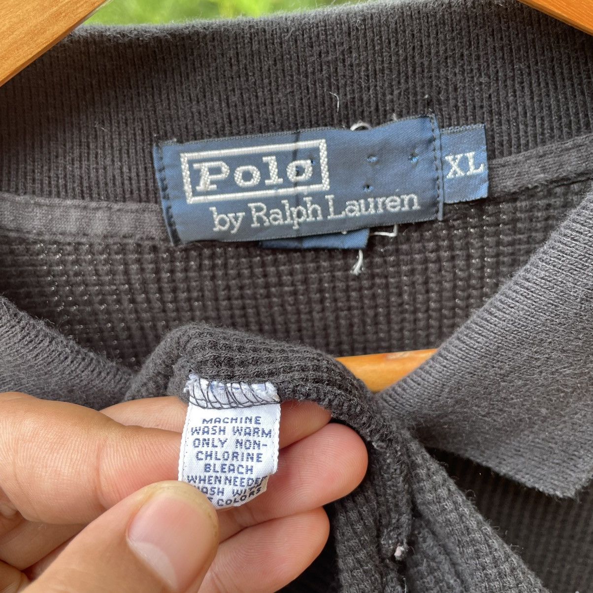 Polo Ralph Lauren 🔥Vintage Polo Ralph Lauren Long Sleeves Waffle Polos Shirts Size US XL / EU 56 / 4 - 9 Thumbnail