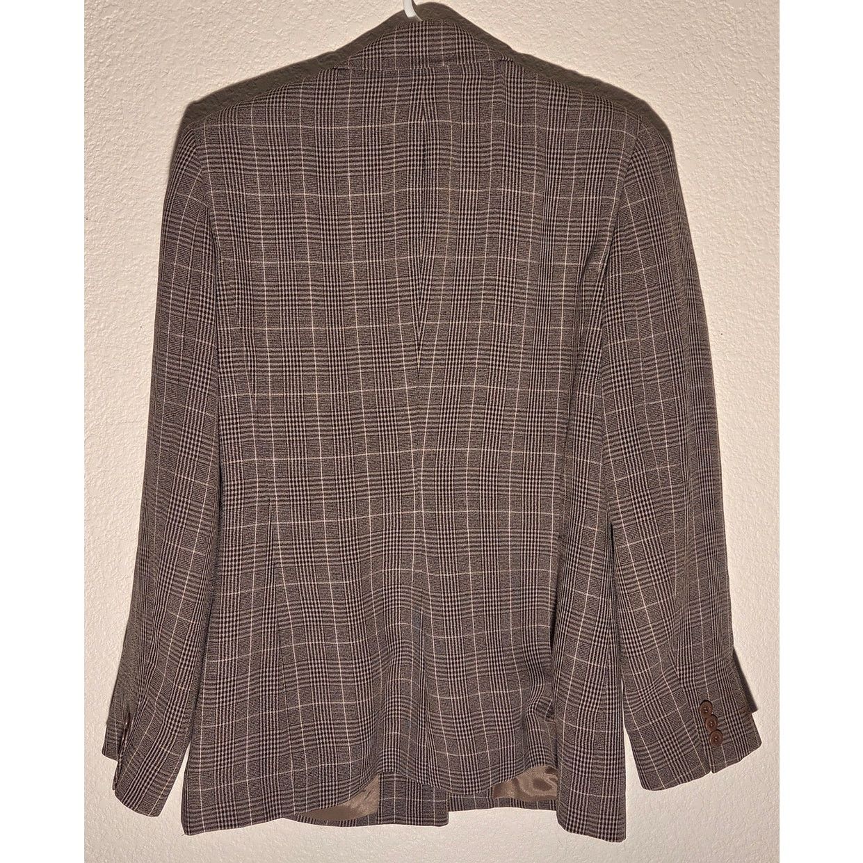 LIZ LISA Liz Claiborne Tan Camel Brown Blazer - Women's Size 8 Size M / US 6-8 / IT 42-44 - 2 Thumbnail