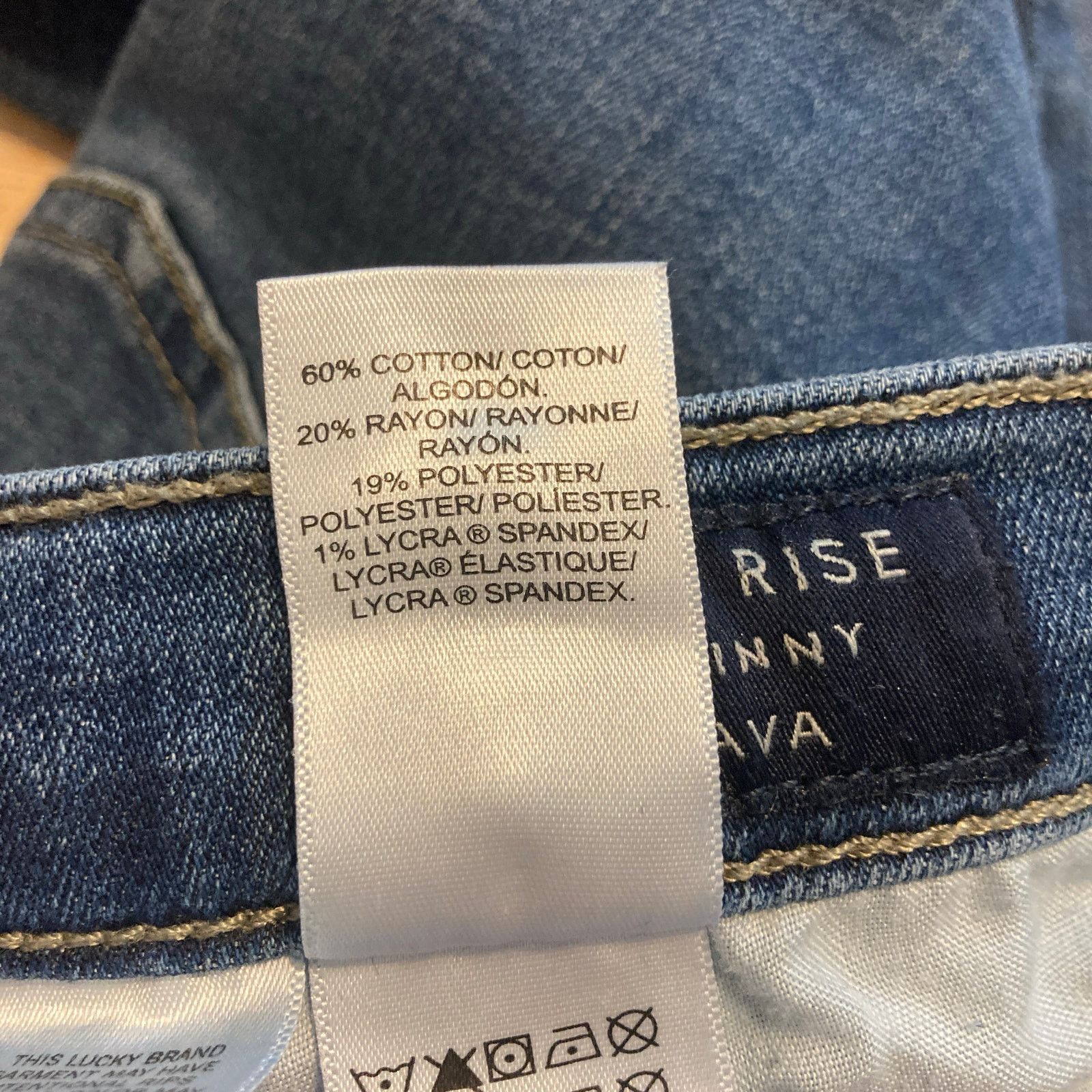 Lucky Brand Lucky Brand Ava Blue Denim Mid Rise Skinny Ankle Jeans Size 30" / US 8 / IT 44 - 12 Thumbnail