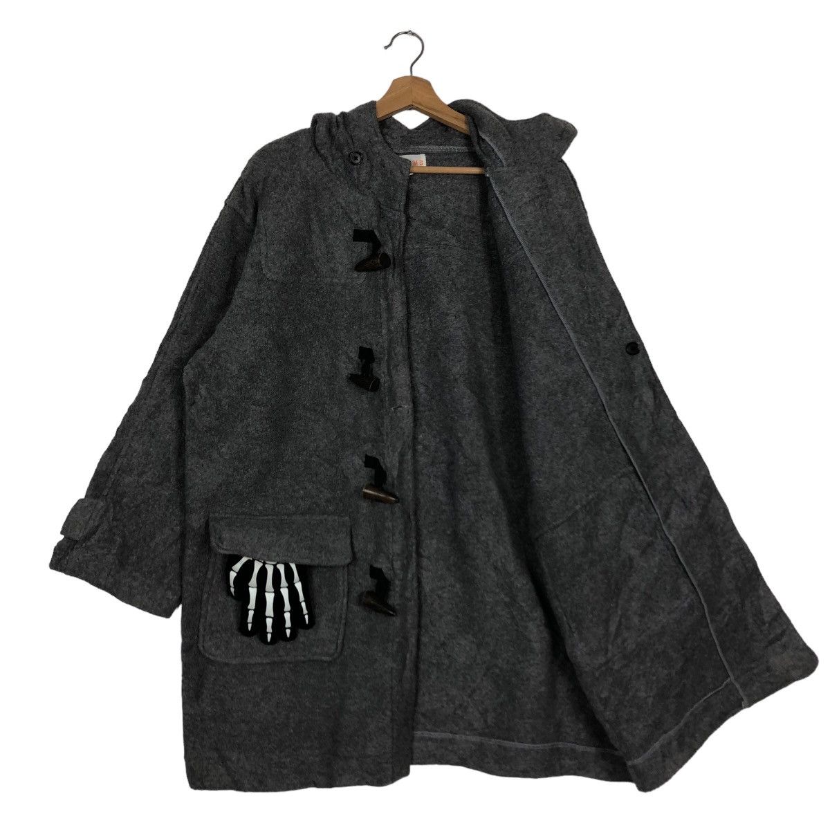 Hysteric Glamour 🔥Duffle Jacket Wool Beams Rich Grey Japan Size US M / EU 48-50 / 2 - 10 Thumbnail
