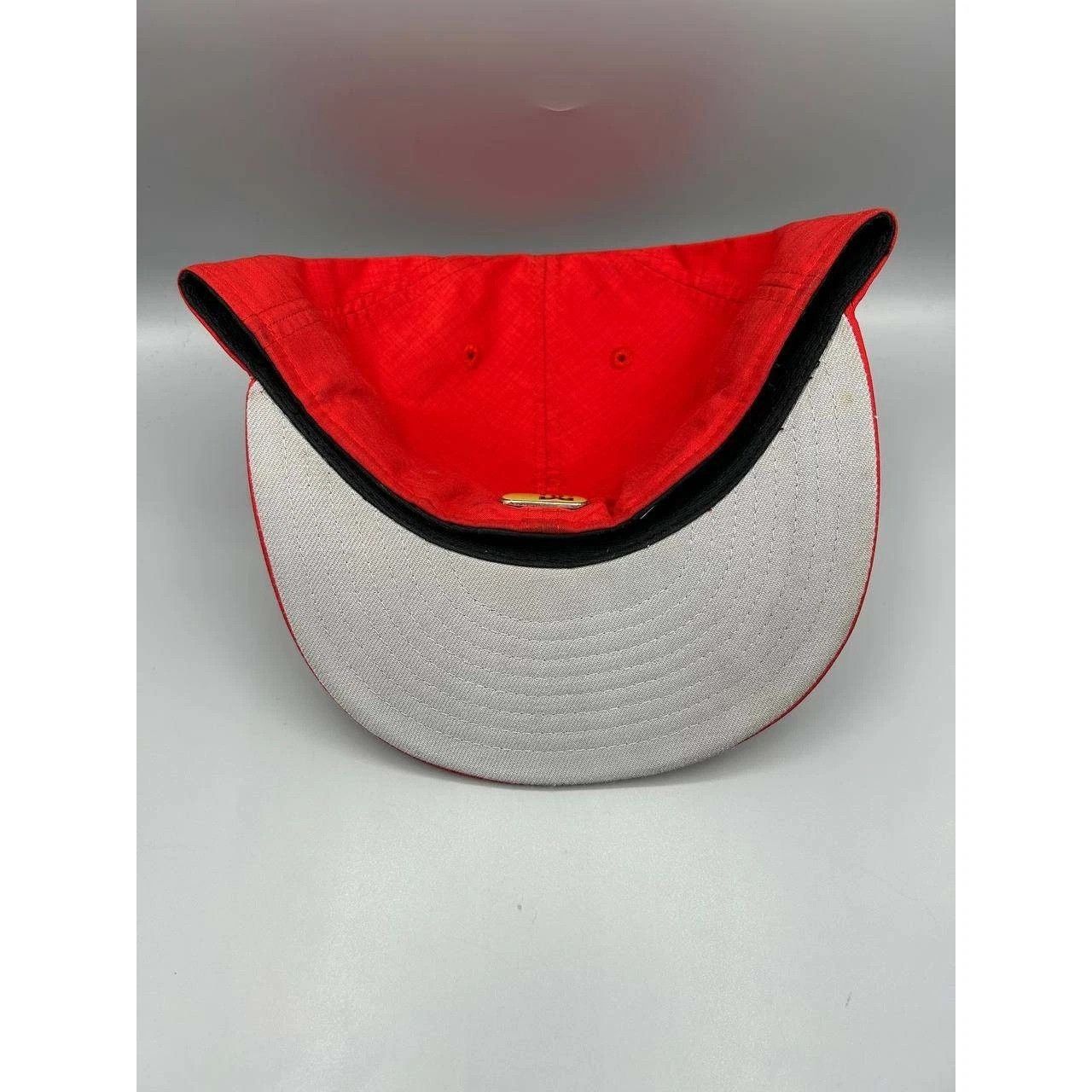 New Era DC Shoes Hat Men 7 3/8 Red Embroidered Fitted Cap Size ONE SIZE - 8 Thumbnail