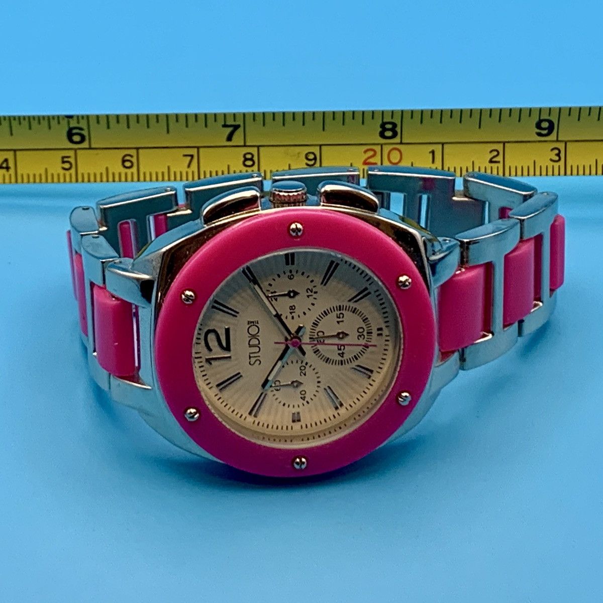 Other STUDIO TIME STD3245T Women’s Wristwatch Works New Batt Size ONE SIZE - 12 Thumbnail