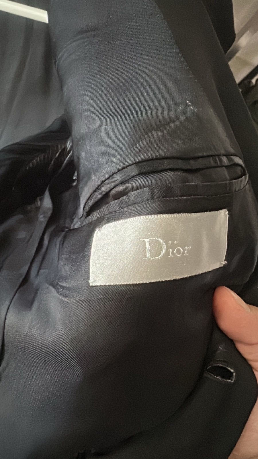Dior Black Tux Suit and Pants Size 42R - 9 Thumbnail