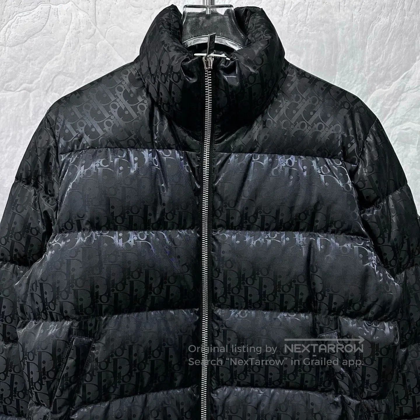 Dior Dior Stand Collar Logo Puffer Jacket. Size US XL / EU 56 / 4 - 2 Thumbnail