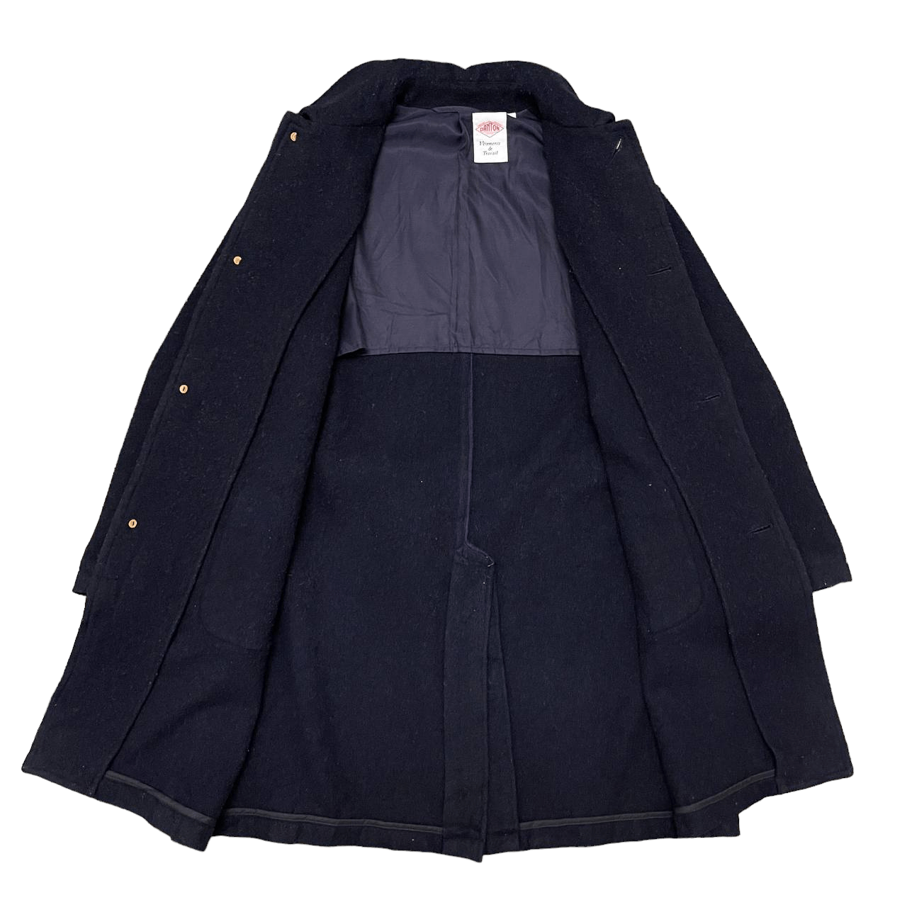 Danton Vintage Danton Vetements de Travail Long Coat Wool Size US S / EU 44-46 / 1 - 5 Thumbnail
