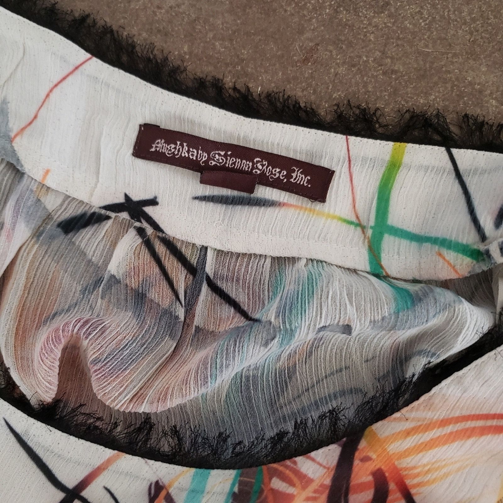 Other Multicolored | MUSHKA BY SIENNA ROSE | Blouse Size L / US 10 / IT 46 - 3 Thumbnail