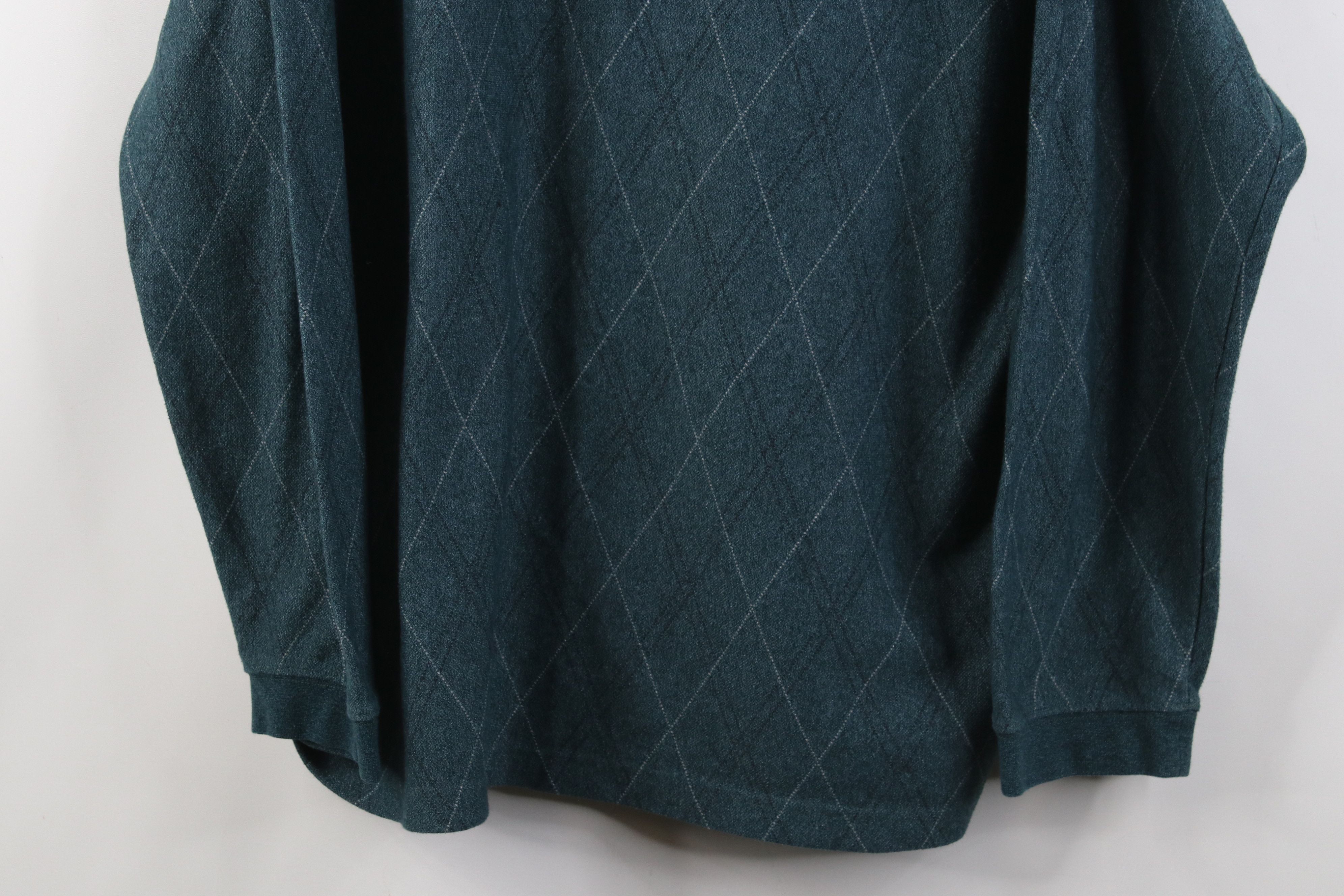 Vintage Vintage 90s Y2K Streetwear Knit Long Sleeve Rugby Polo Size US XXL / EU 58 / 5 - 3 Thumbnail