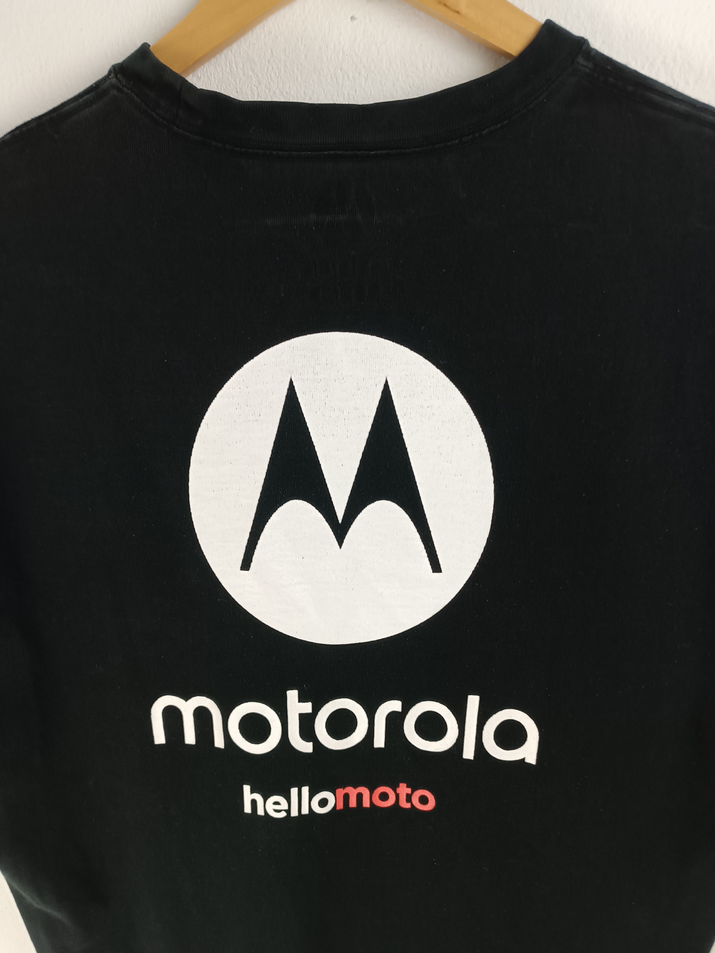 Motorola VINTAGE 2000'S MOTOROLA HELLOMOTO POCKET CAMO TEE Size US L / EU 52-54 / 3 - 14 Thumbnail