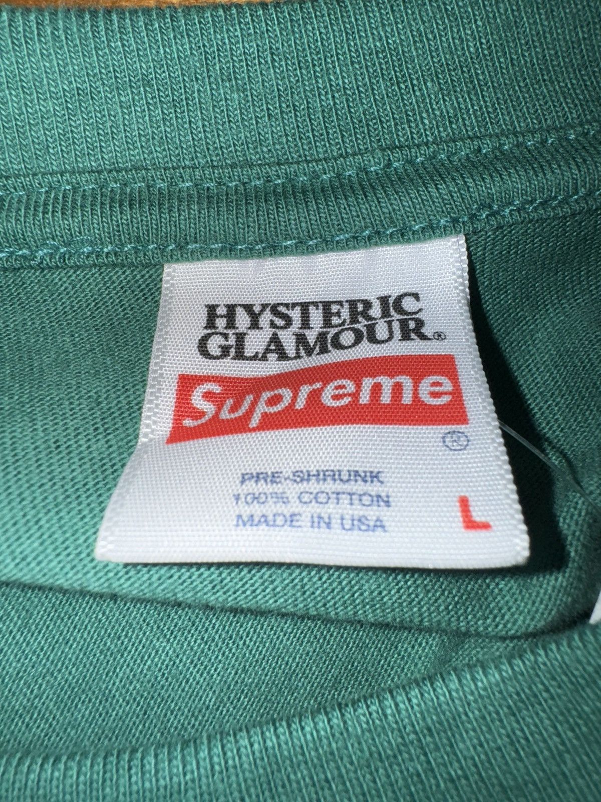 Hysteric Glamour × Supreme Supreme x Hysteric Glamour Ls tee Size US L / EU 52-54 / 3 - 3 Thumbnail