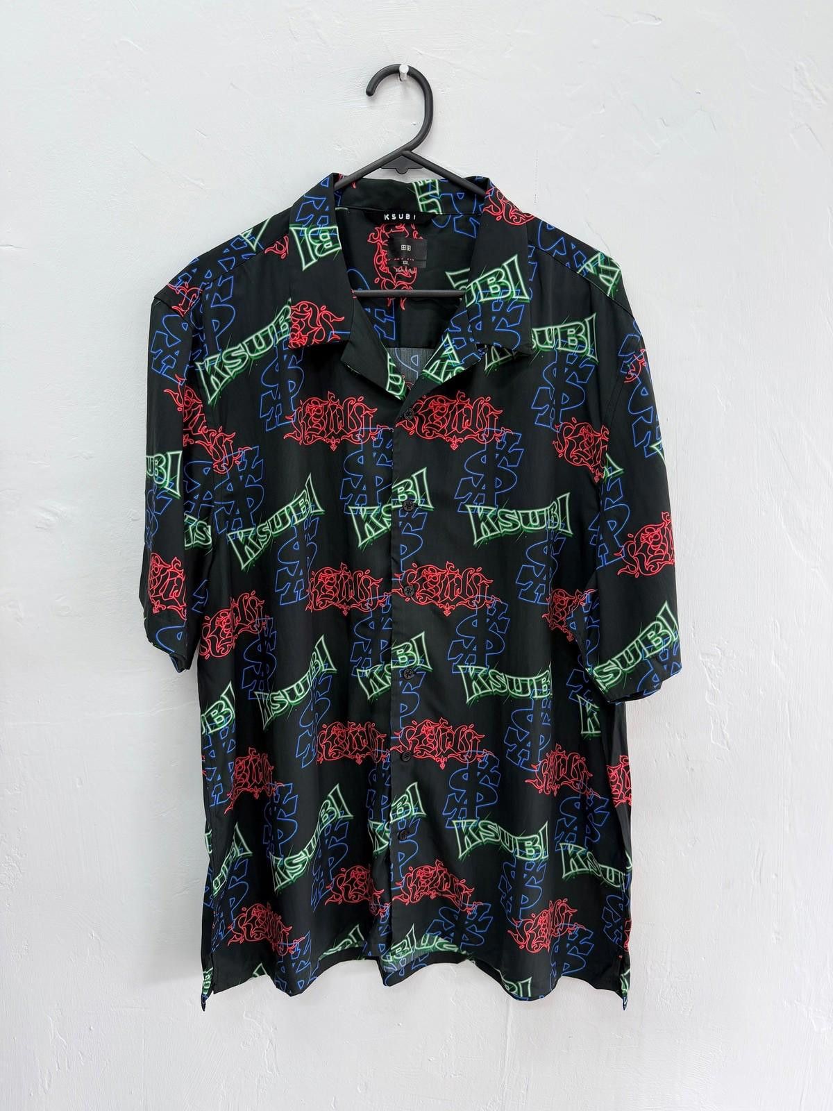 Ksubi new ksubi glow black resort shirt extra extra large xxl Size US XXL / EU 58 / 5 - 1 Thumbnail