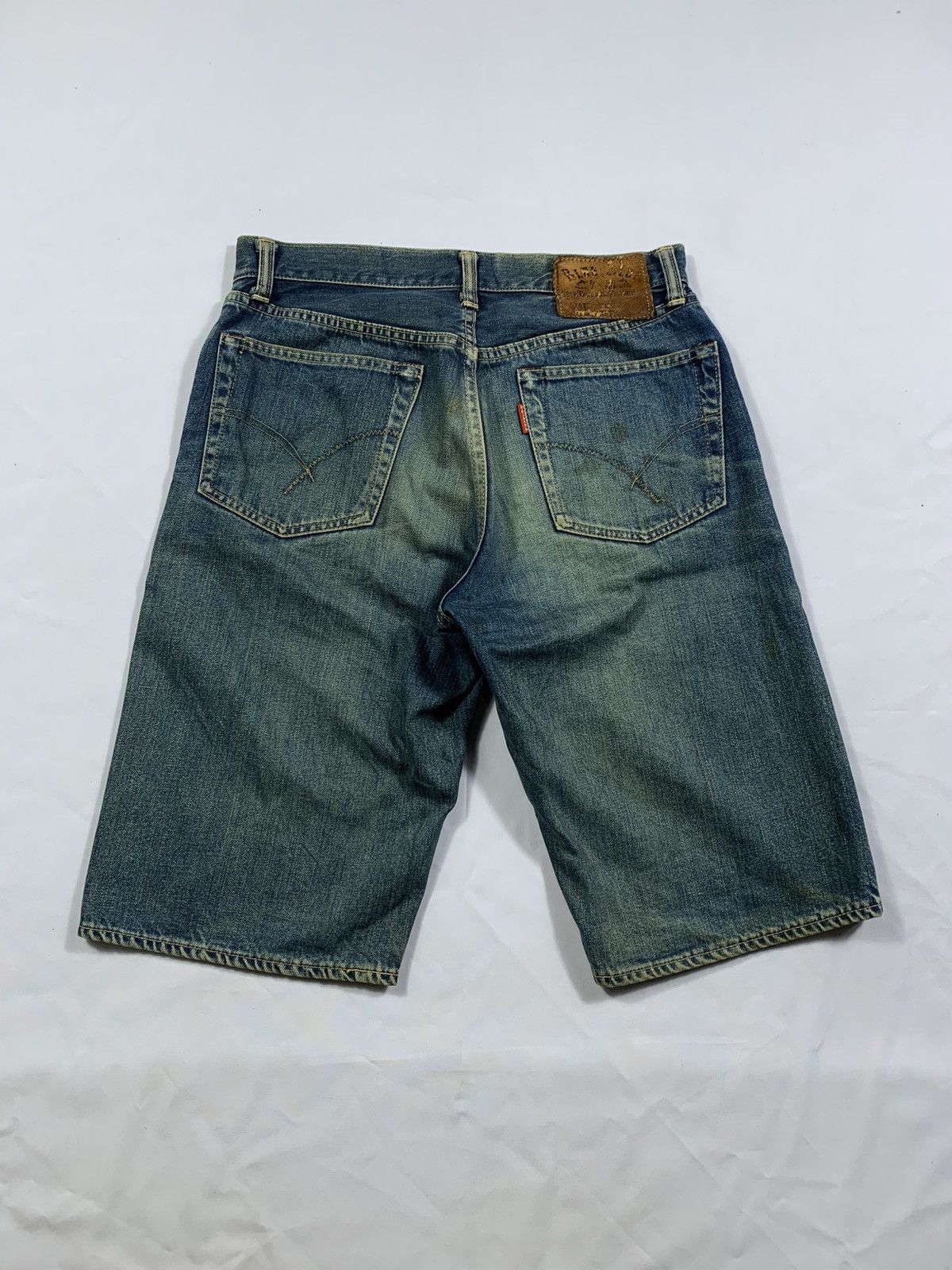 Blue Blue Japan BLUE BLUE JAPAN DENIM SELVEDGE SHORT Size US 30 / EU 46 - 2 Thumbnail