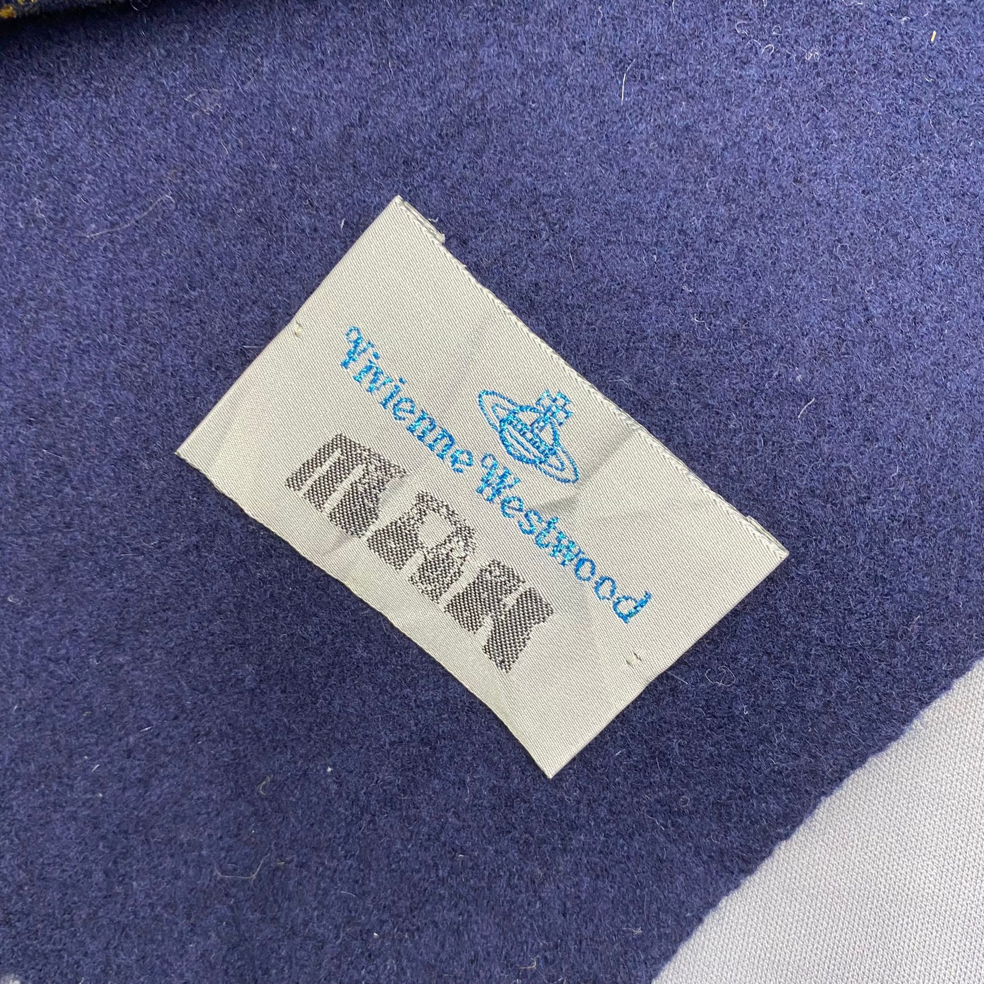 Vivienne Westwood Vintage Vivienne Westwood Scarf Orbs Muffler Wool Scarves Size ONE SIZE - 5 Thumbnail