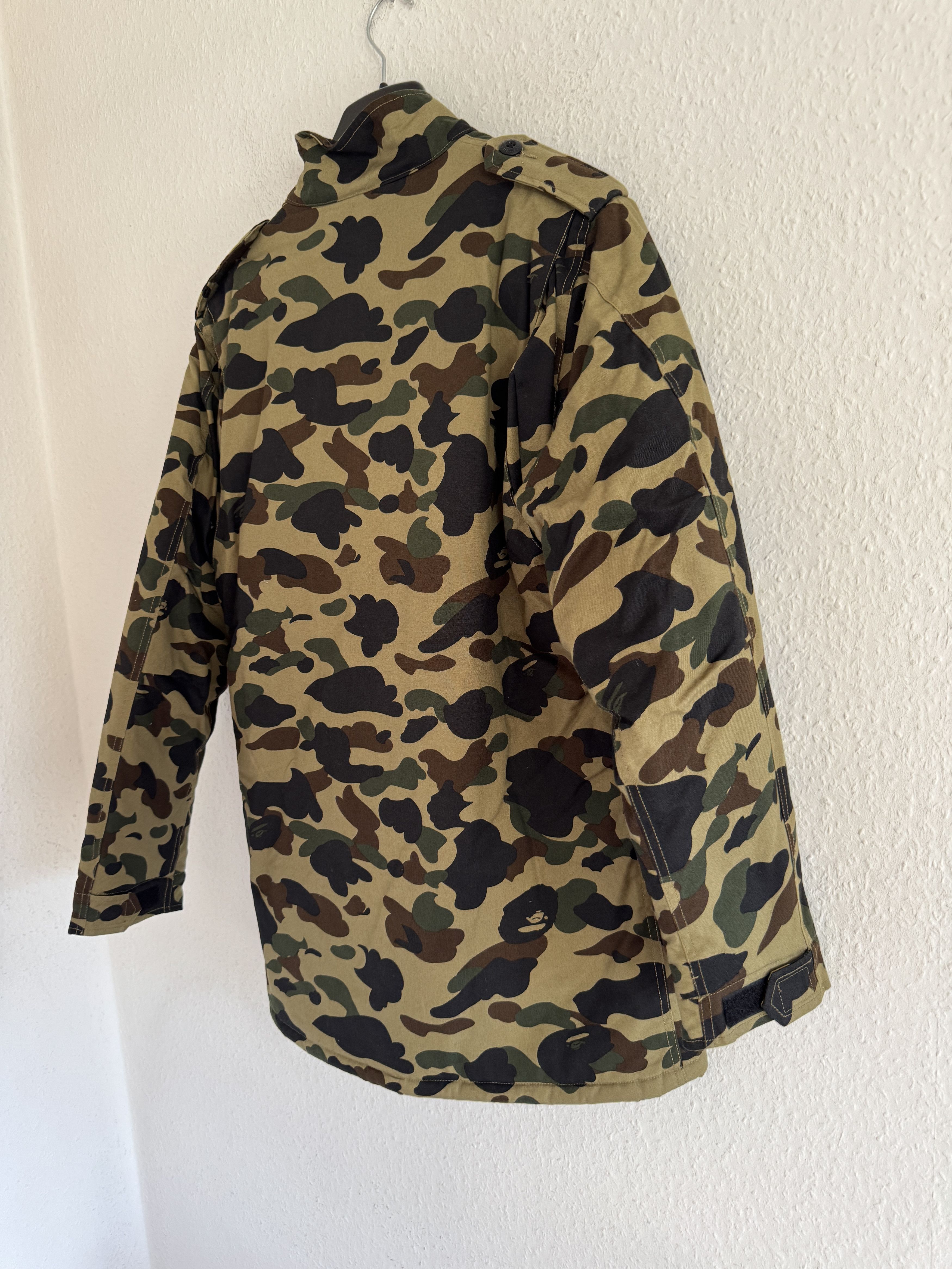 Bape Camo Duck Wide Long Jacket Size US XL / EU 56 / 4 - 18 Thumbnail