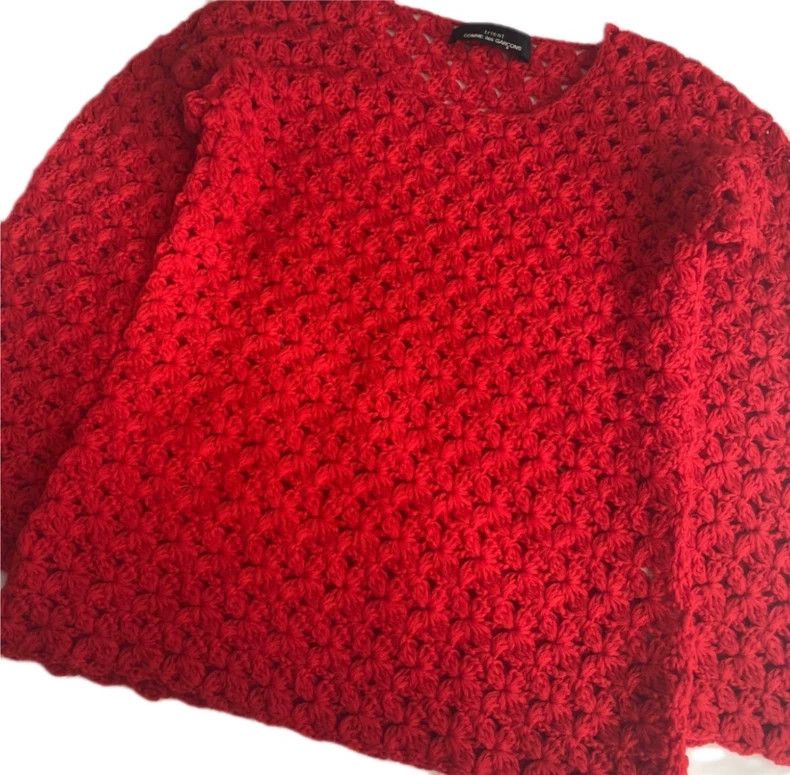 Comme des Garcons Comme des Garcons Flower sweater Size S / US 4 / IT 40 - 4 Thumbnail
