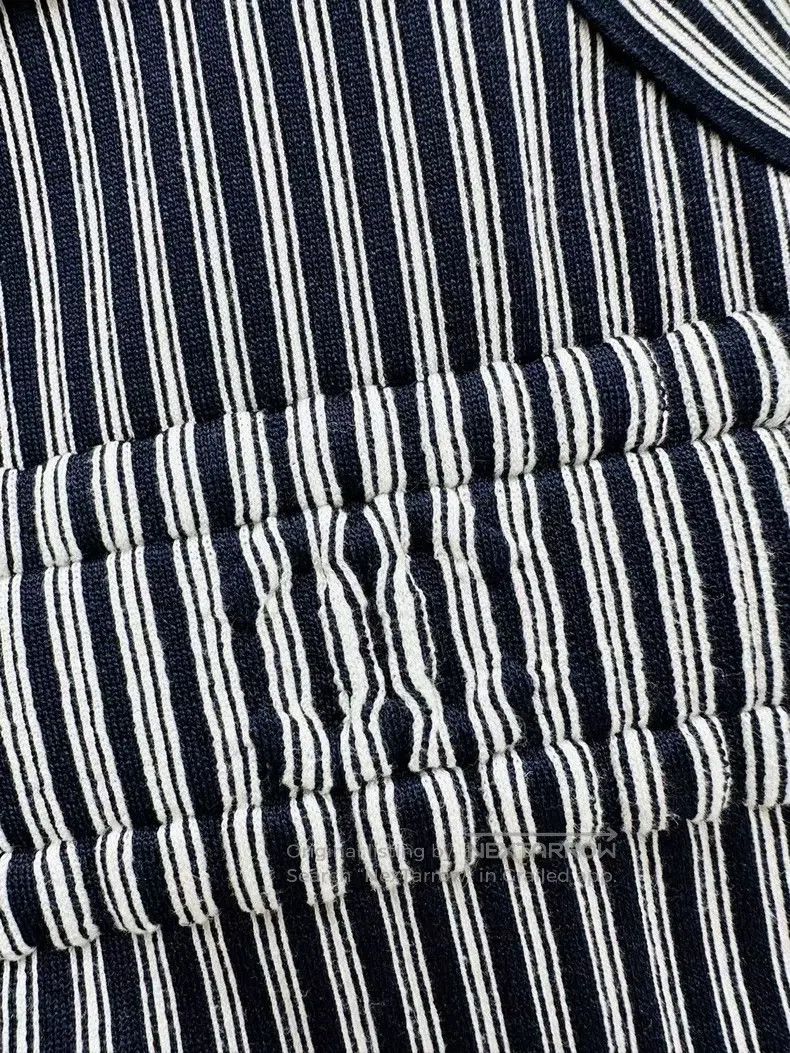 Chanel Chanel 25P new striped V-neck vest Size XXS / US 00 / IT 34 - 7 Thumbnail