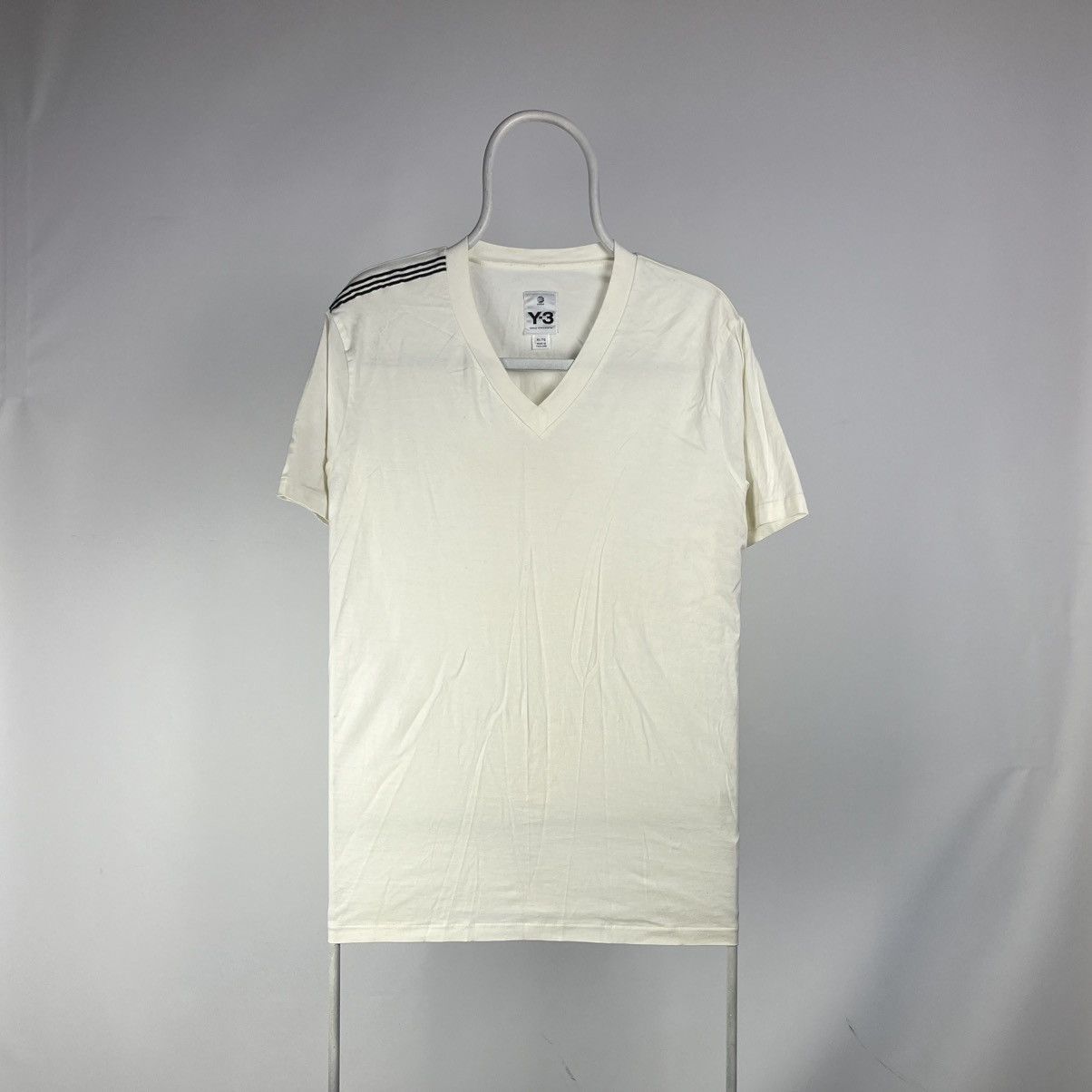 Adidas × Y-3 Adidas Y-3 tshirt striped logo size XLarge Size US XL / EU 56 / 4 - 1 Thumbnail